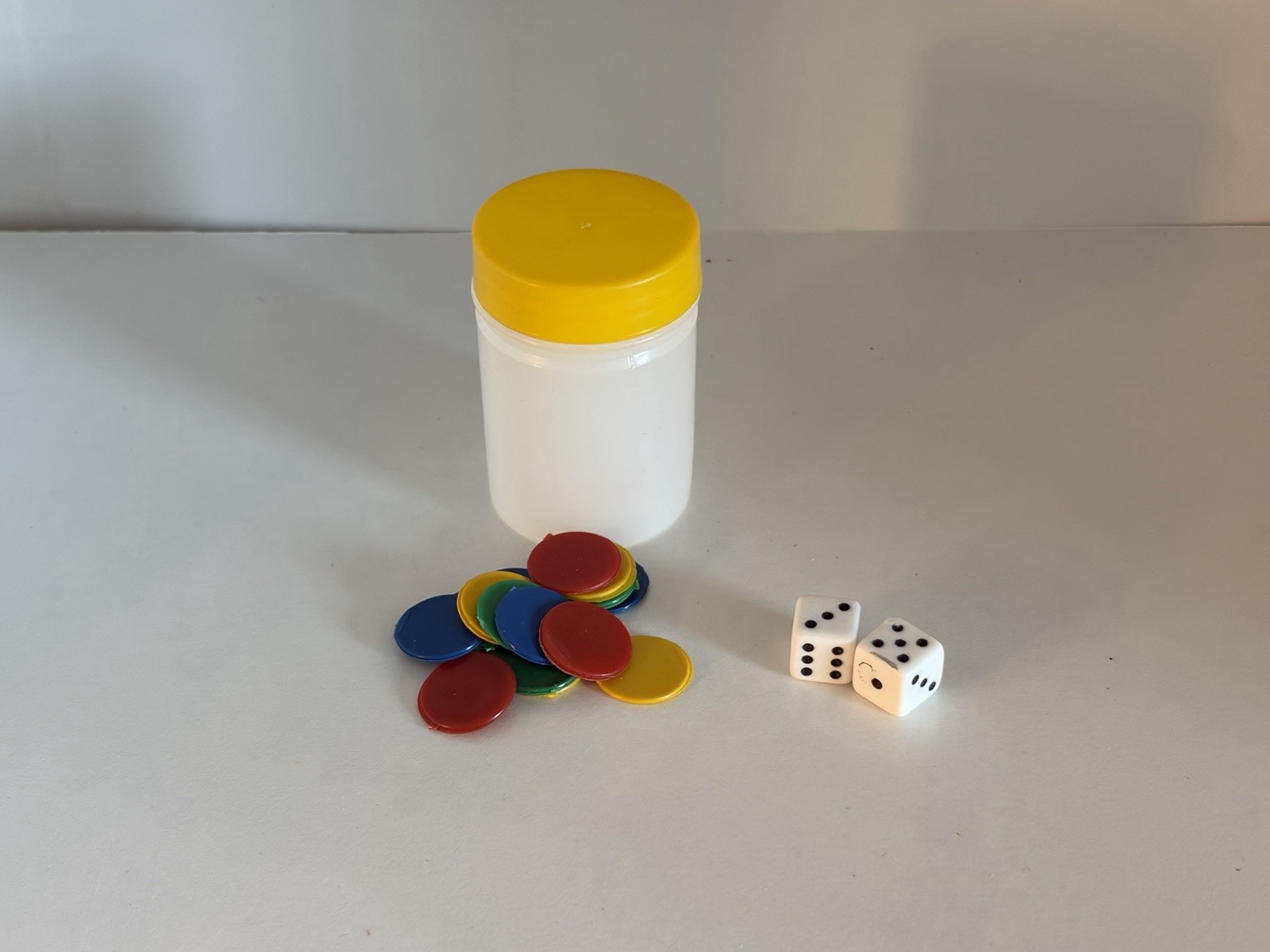 Ludo Seeds and Playing Dices., Small