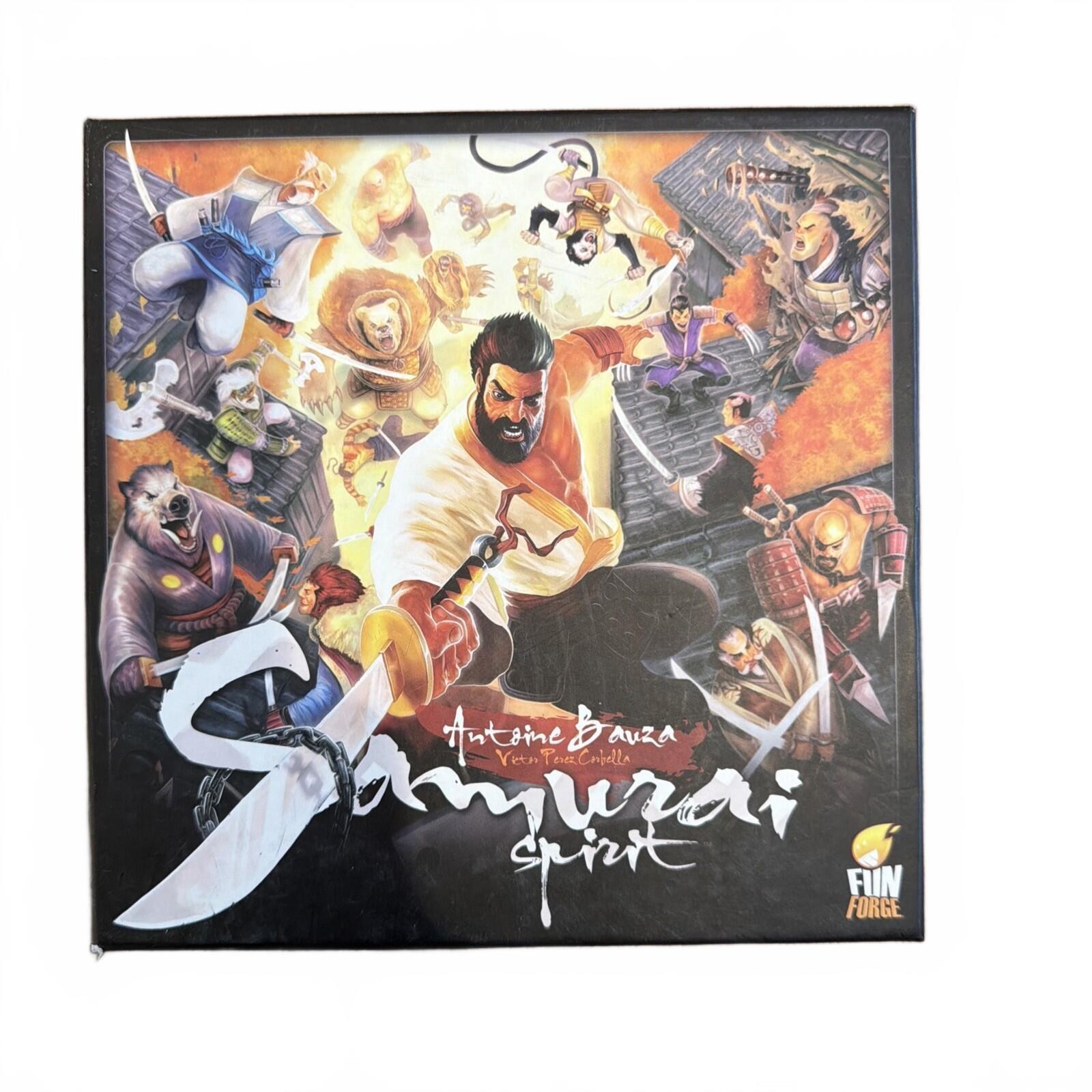 Samurai Spirit Board Game Antonie Bauza Fun Forge Co-op COMPLETE