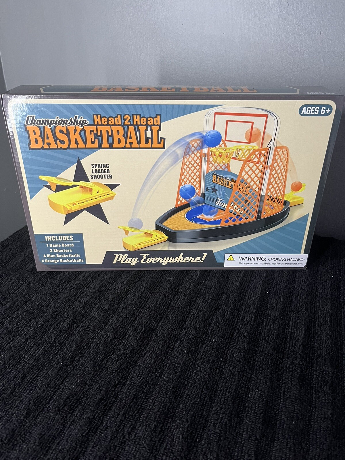 Championship Head 2 Head Basketball Tabletop Game Play Everywhere 2 Player NEW