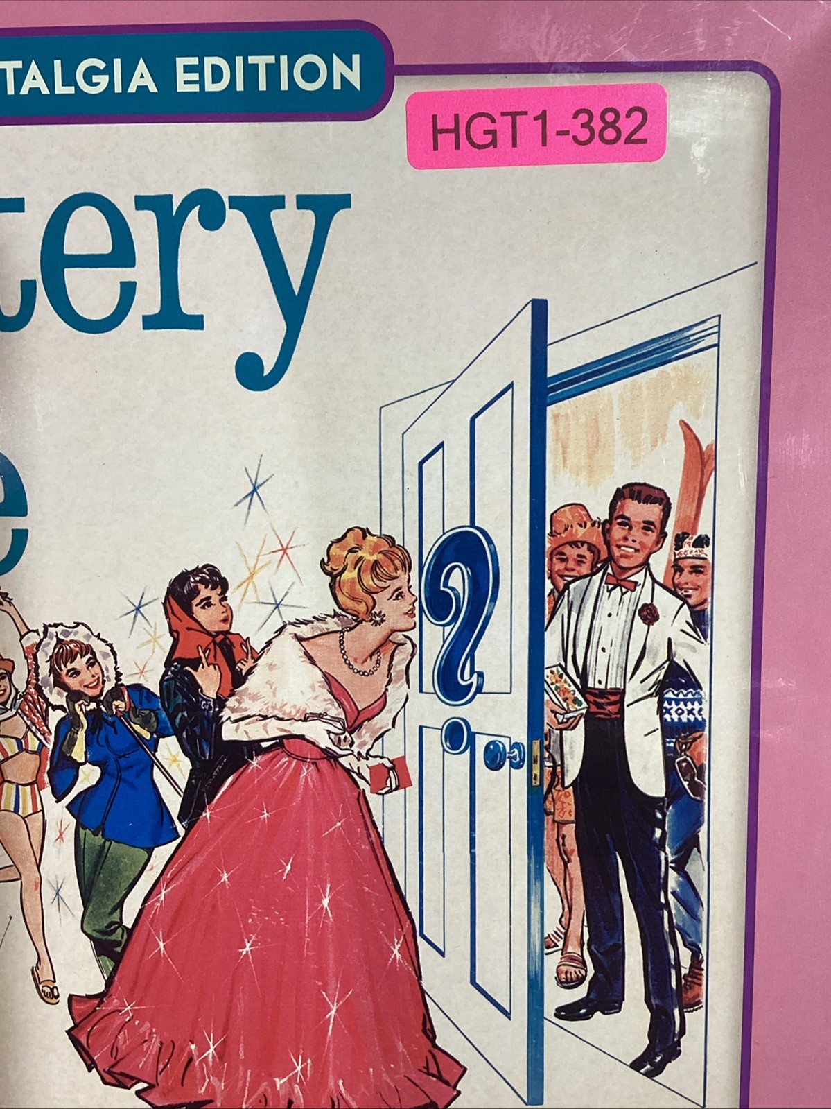 2014 Mystery Date Board Game 1965 Hasbro Nostalgia Edition HGT1-382