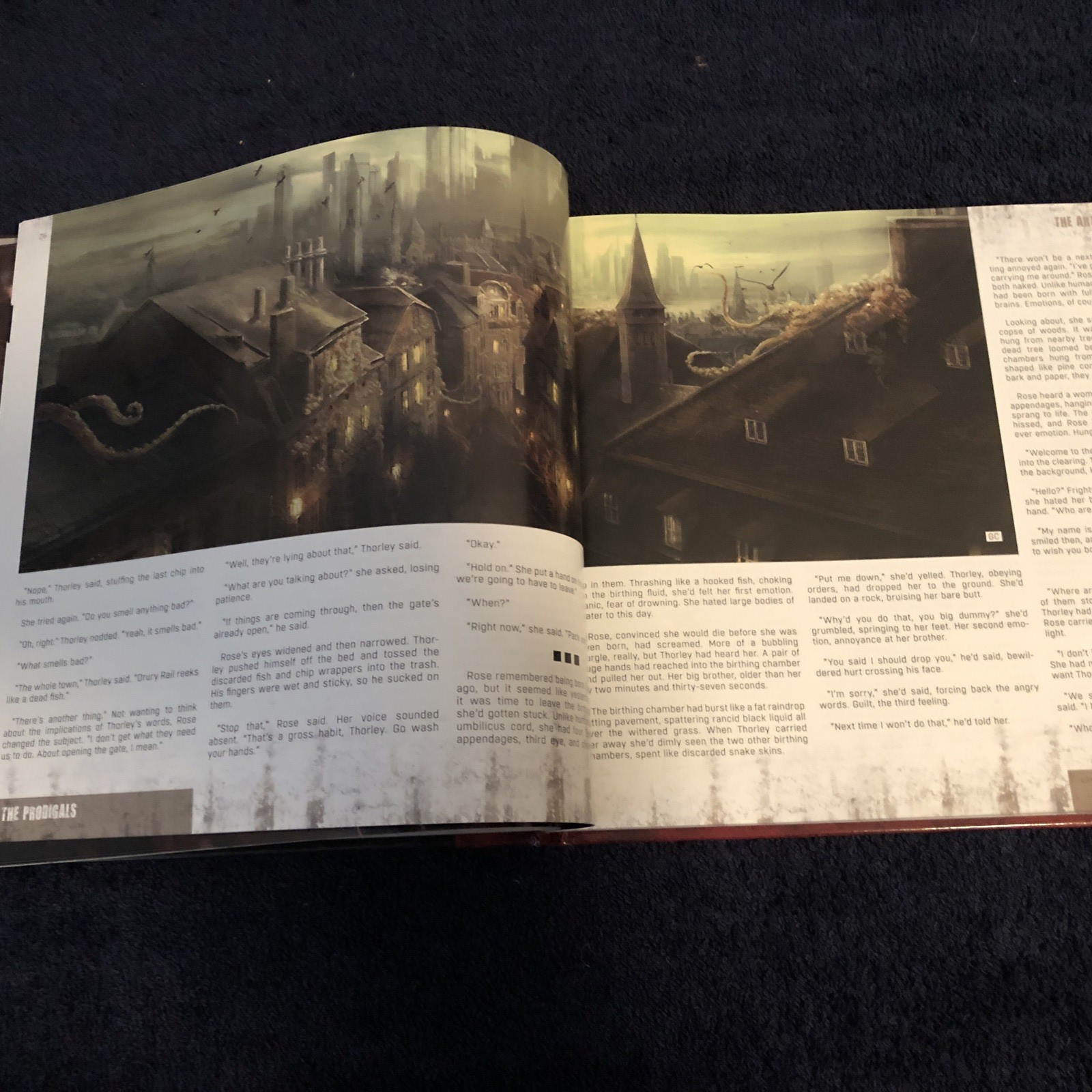 The Others 7 Sins Art Book Lore Board Game CMoN Gothic Horror