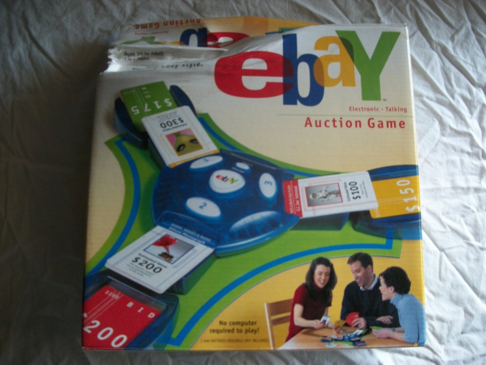 Complete 2001 Ebay Selling & Buying Auction Board Game Get In on the Thrill