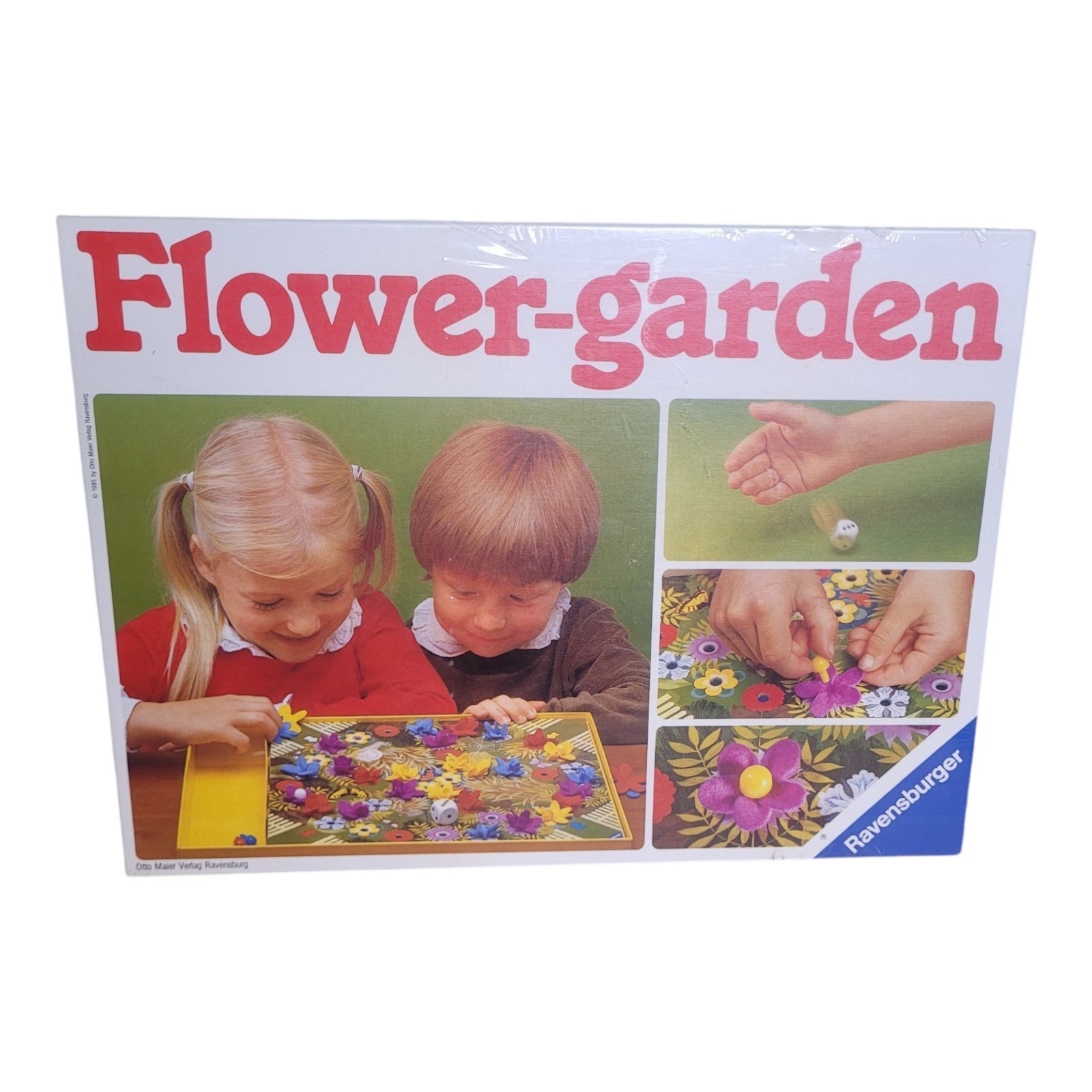 VTG 1985 Flower-Garden Board Game Ravensburger Heuck Discovery Toy Germany NEW