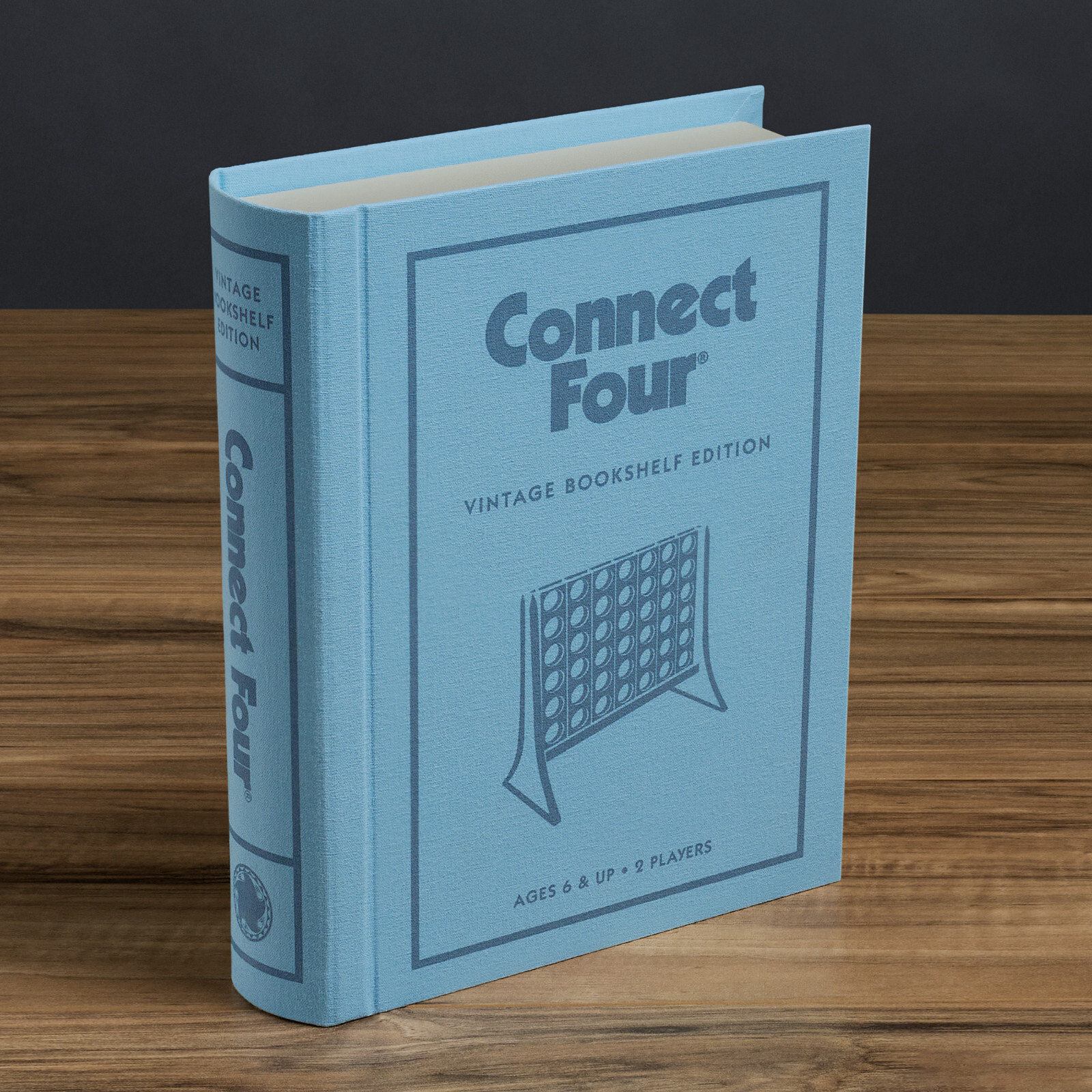 Connect Four Vintage Bookshelf Edition by WS Game Company Deluxe Board Game New