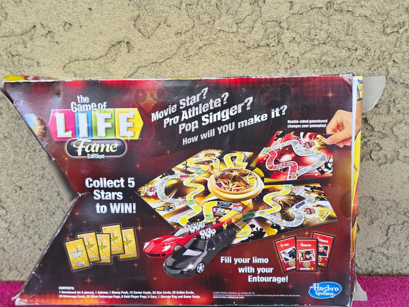 The Game Of Life Fame Edition Choose Your Path To Be A Star! Family Board Game