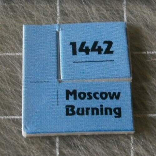 XTR Command Magazine – Moscow Burning errata counter **Unpunched**