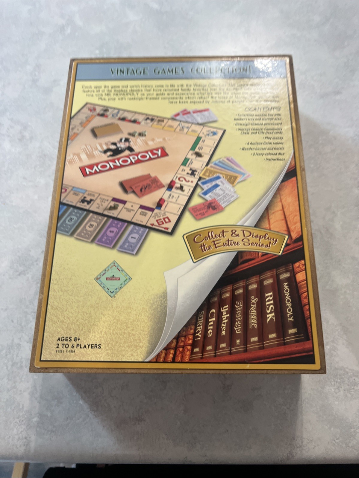 Monopoly Bookshelf Vintage Game Collection Board Game 100% Complete