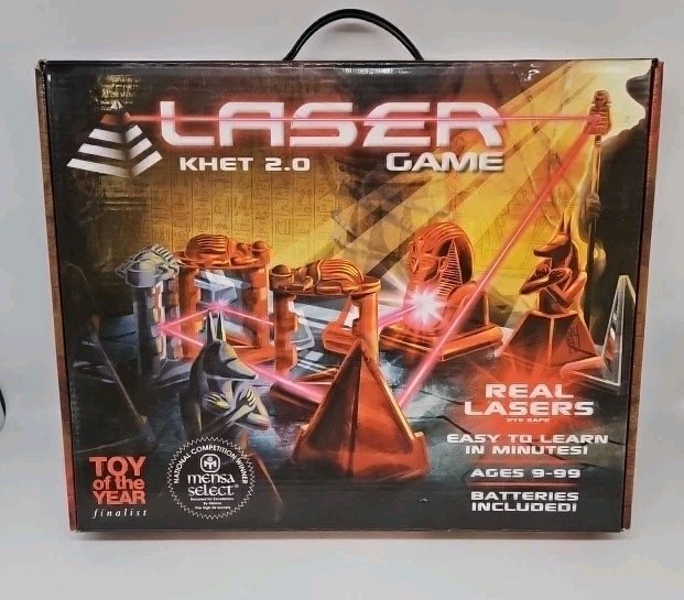 Laser Khet 2.0 Board Game Innovention Toys Toy Of The Year Finalist, Mensa Game
