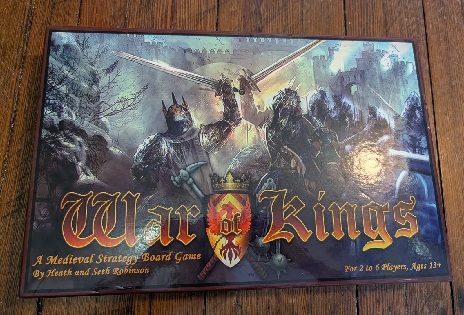 War of Kings A Medieval Strategy Board Game 2-6 Players