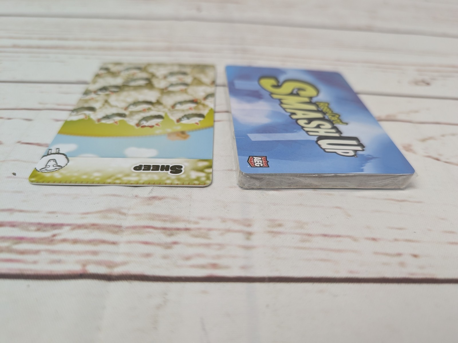 Smash Up Sheep Expansion Faction and Divider Board Card Game AEG