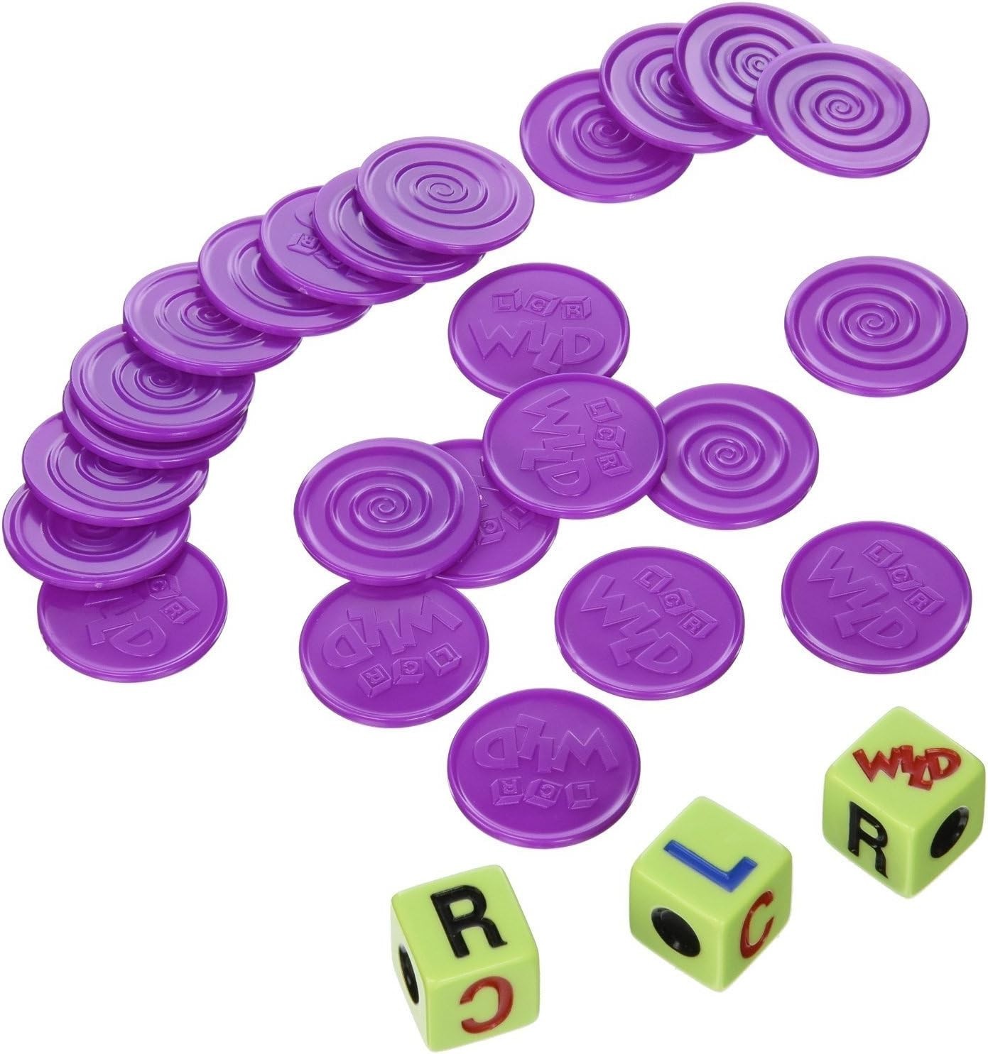 George and Company GEO0723 LCR (R) Wild Dice Game