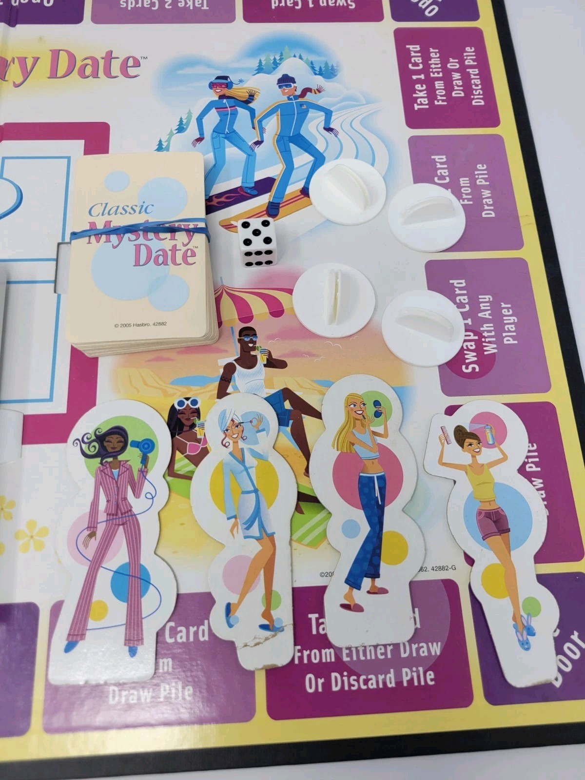 Classic Mystery Date Game 2005 Milton Bradley 100% Complete
