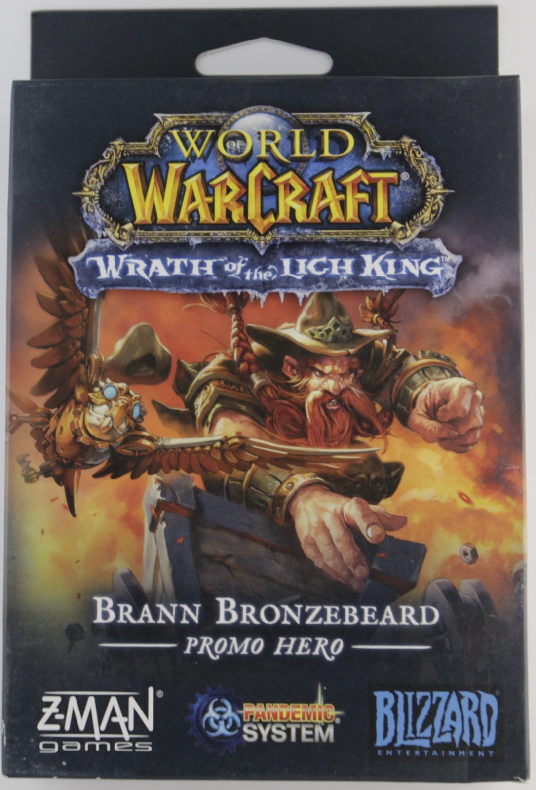 Brann Bronzebeard Promo Hero – Wrath of the Lich King Board Game (New)