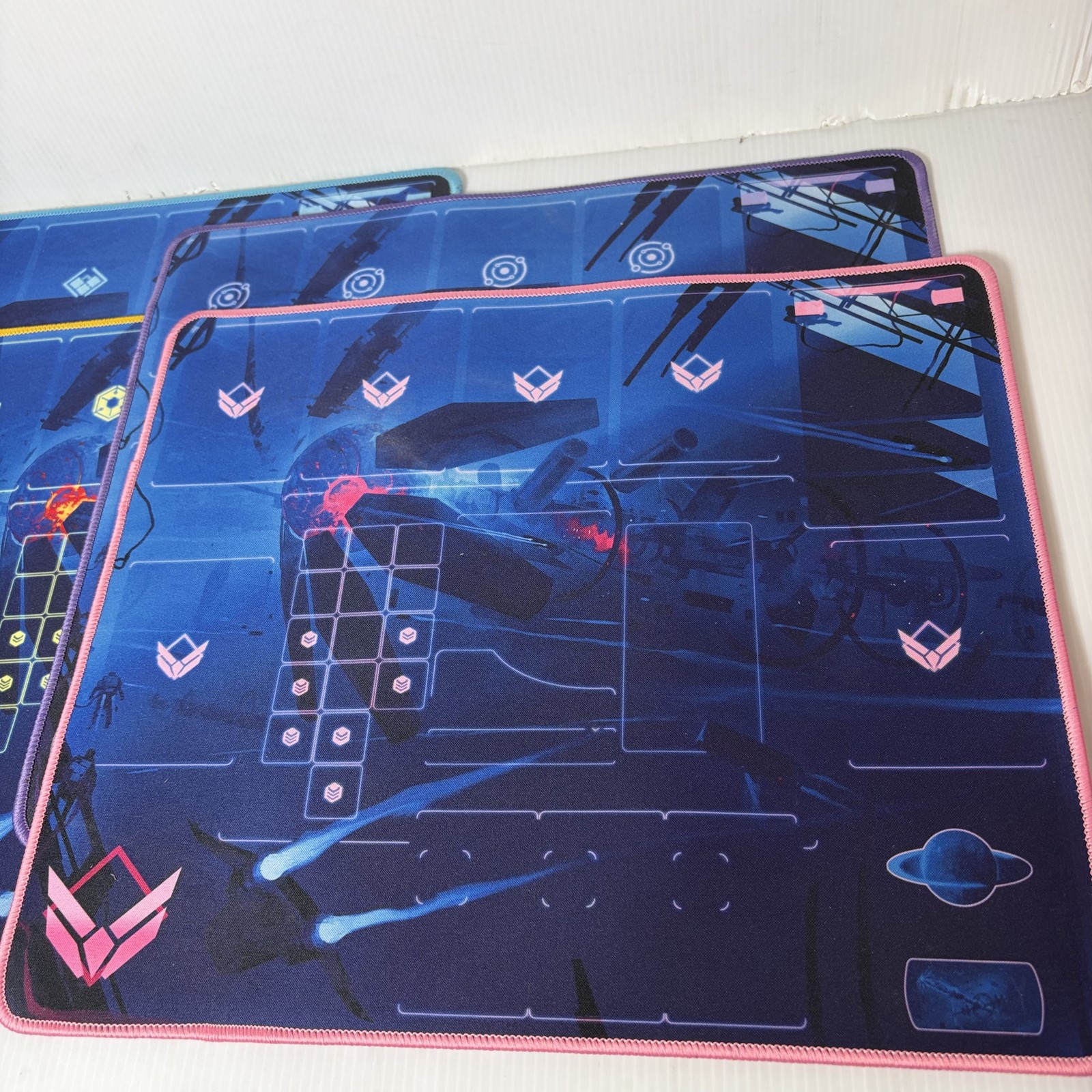 ISS Vanguard Playmat Set of 4 Interstellar Space Exploration Game Awaken Realms