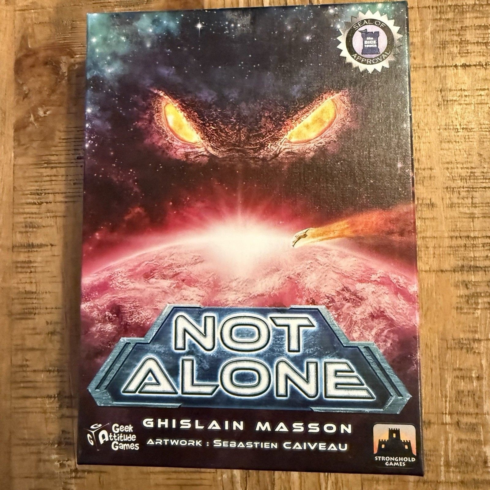 Not Alone by Ghislain Masson Geek Attitude Stronghold Games Complete A+ 2016