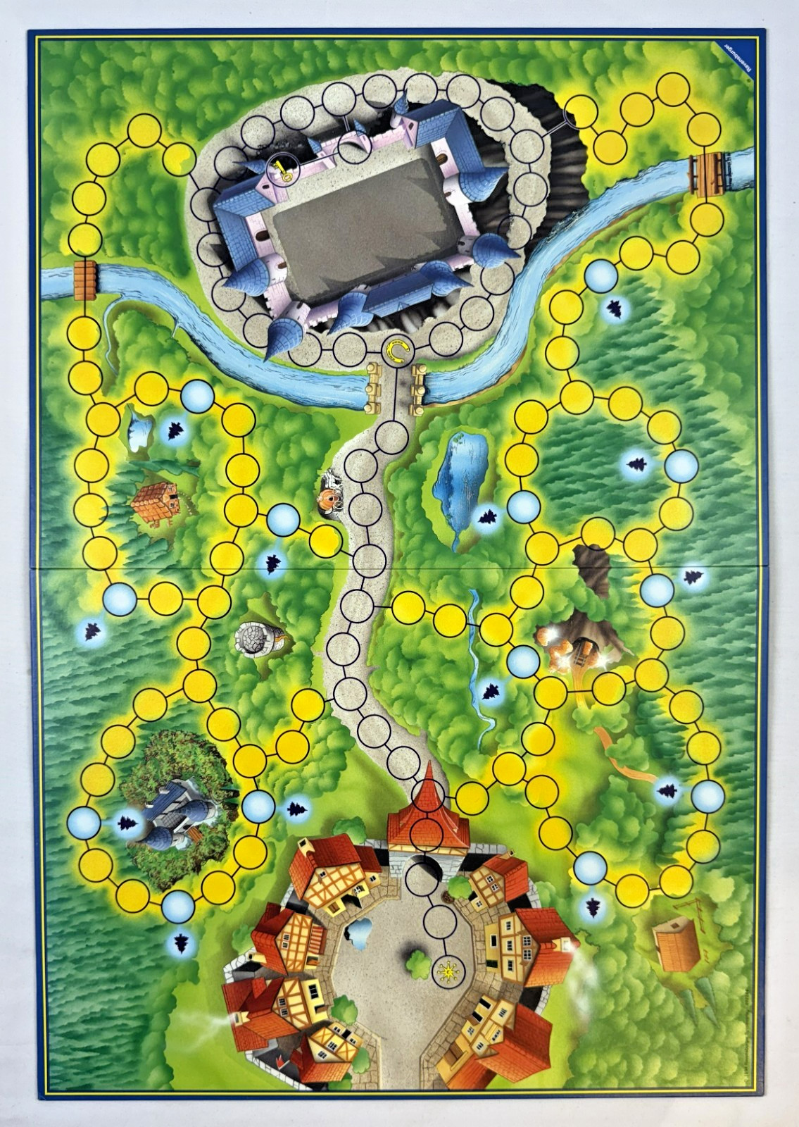 Ravensburger Sagaland Board Game Alex Randolph Complete Fairytale Forest Vint…