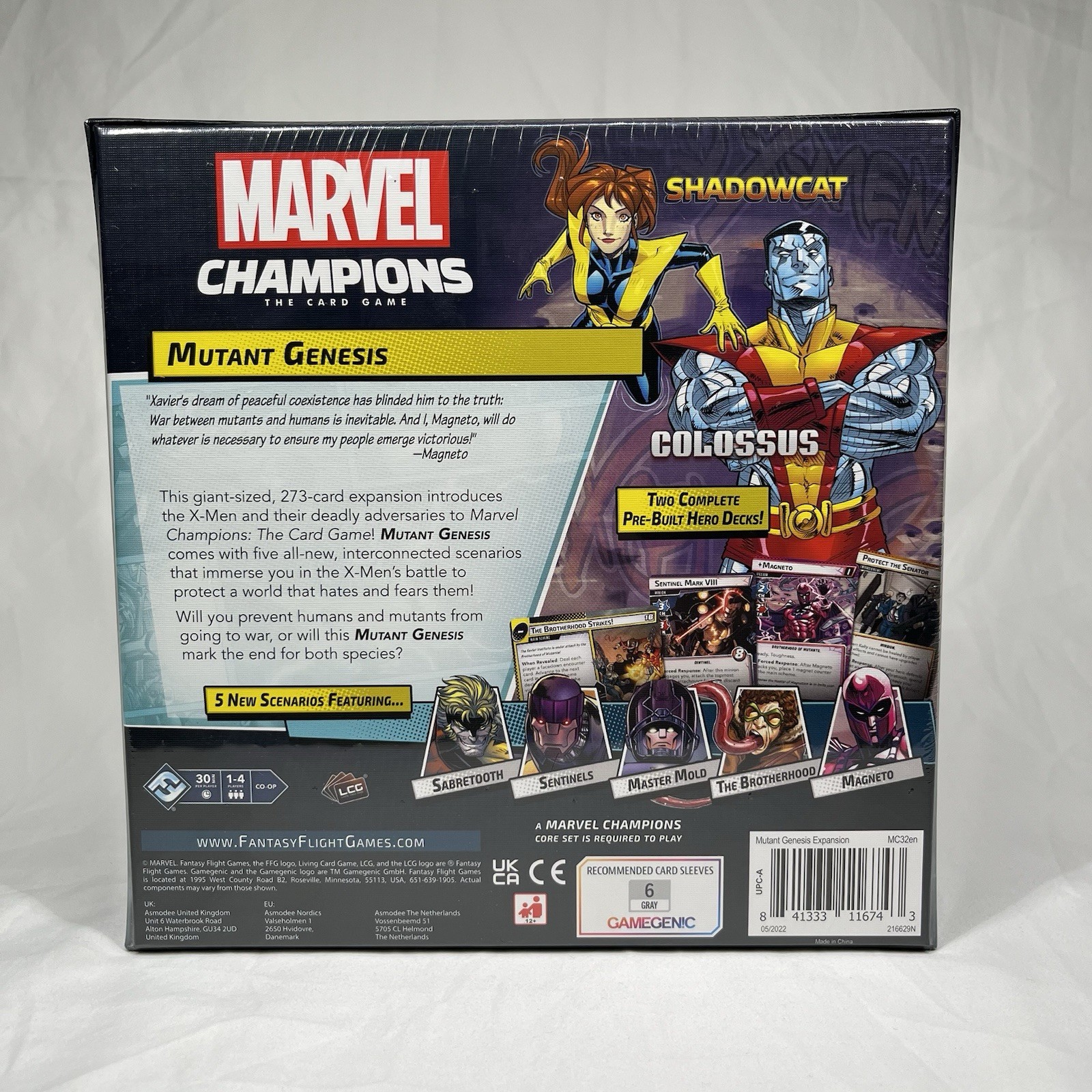 Mutant Genesis Marvel Champions Expansion [NEW & Sealed] Fantasy Flight Games