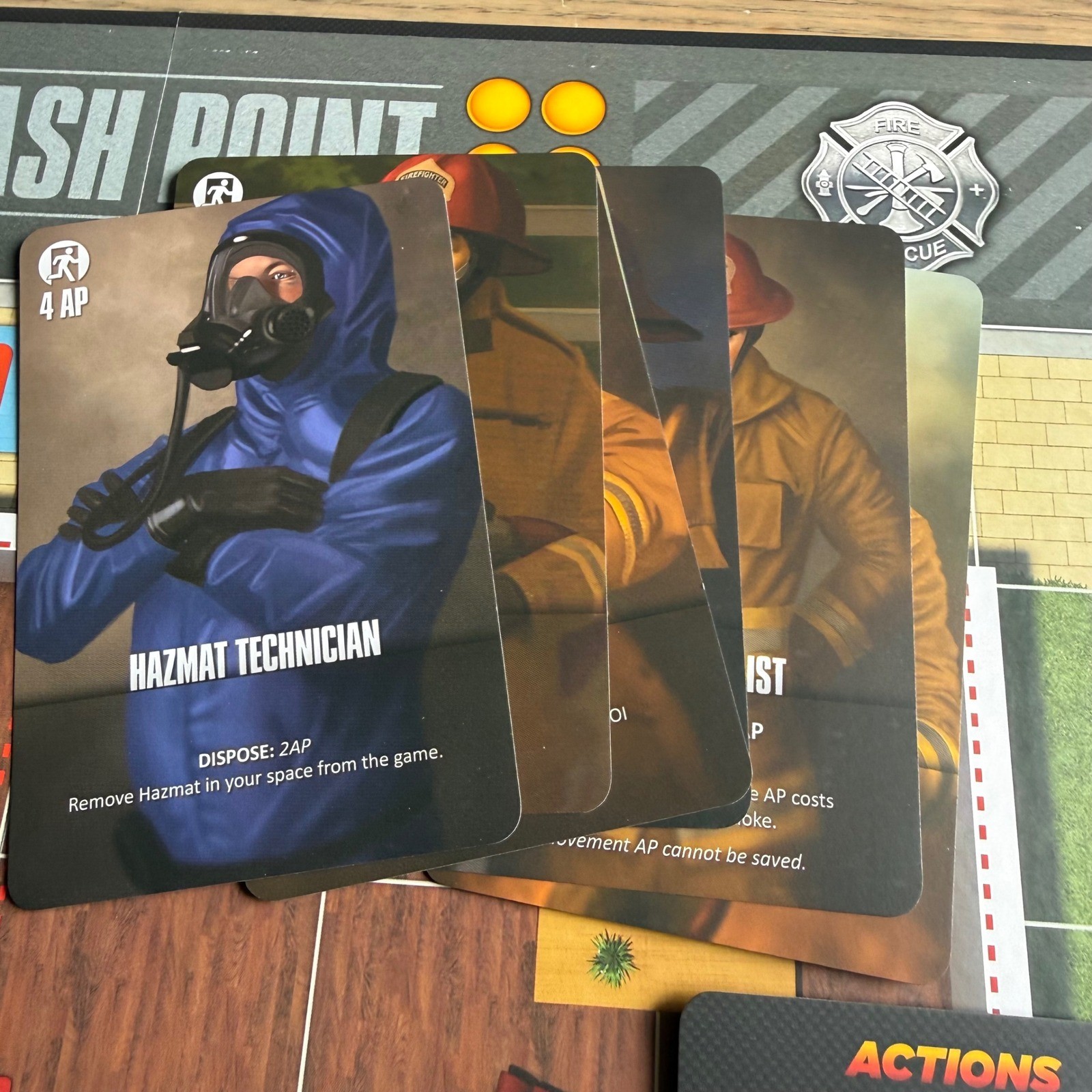 Indie Boards Cards Flash Point Fire Rescue Cooperative Strategy Board Game Comp