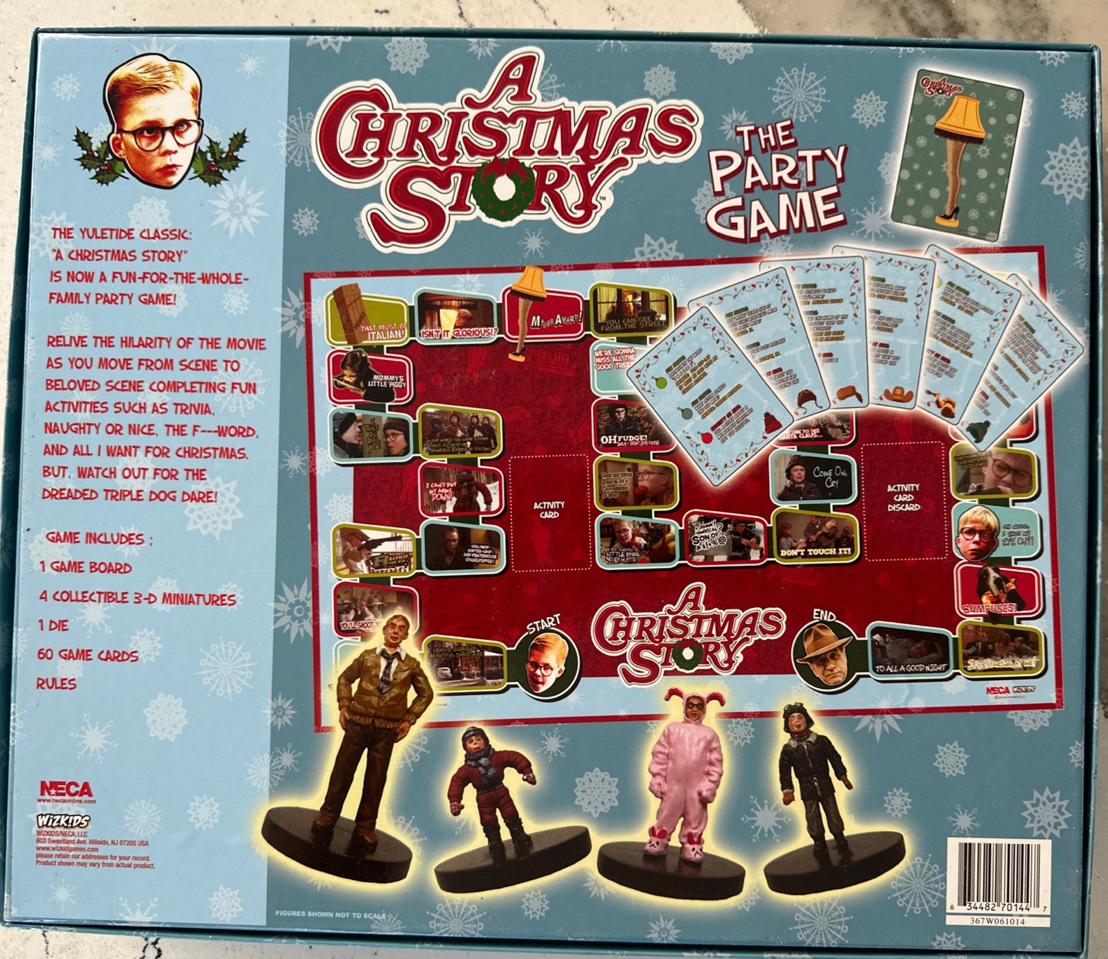 NECA Wizkids A Christmas Story The Party Game Board Game
