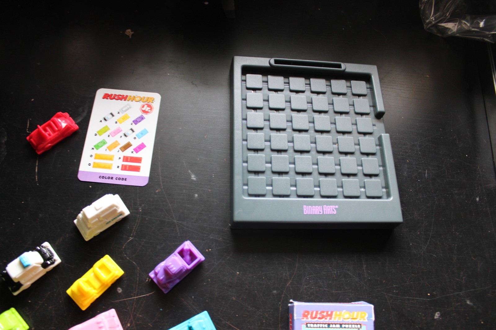 Binary Arts 2000 RUSH HOUR Junior ~ Traffic Jam Game Jr. Vintage Game Ages 6-8