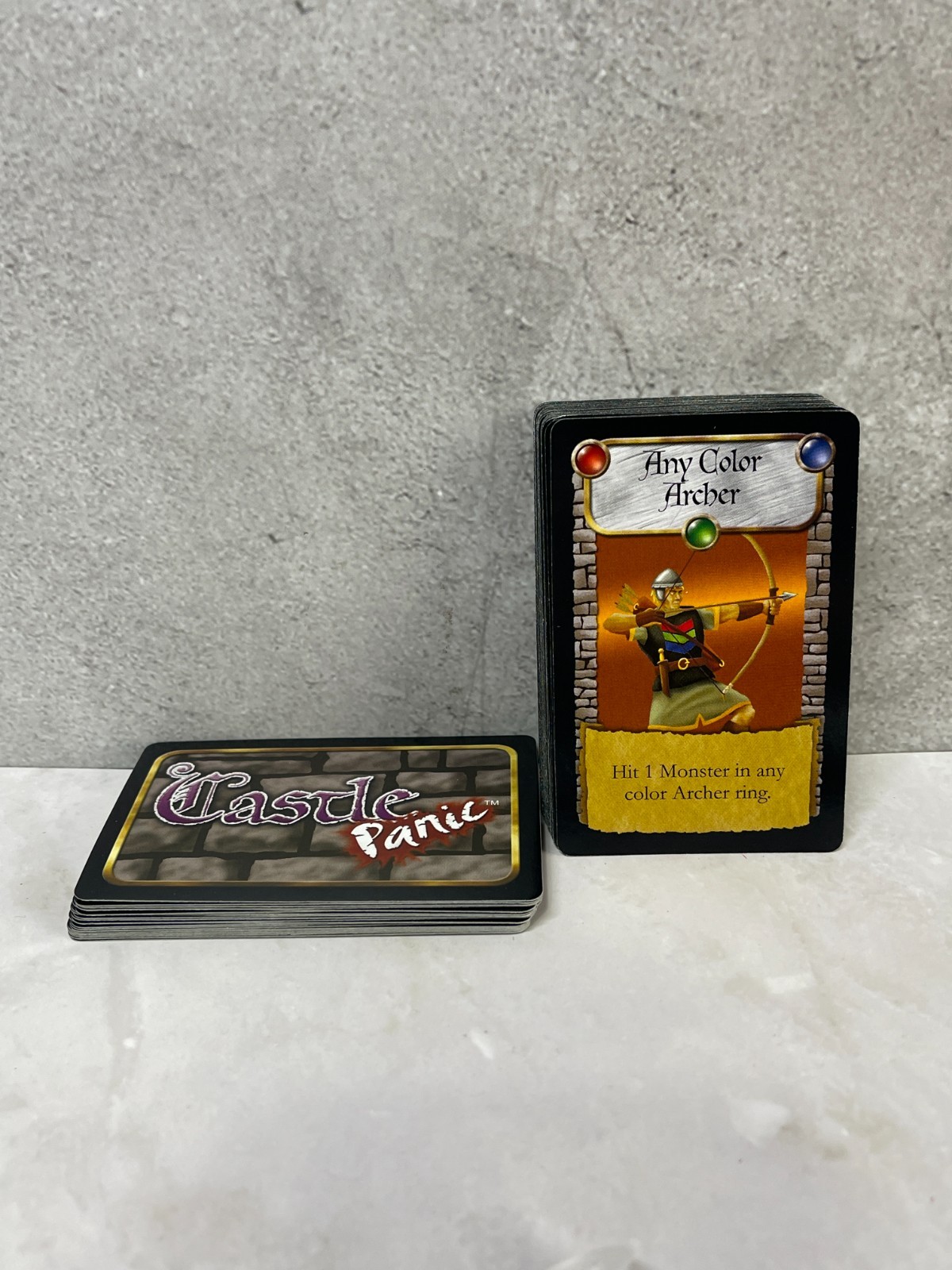 2010 Castle Panic Game – Replacement Game cards