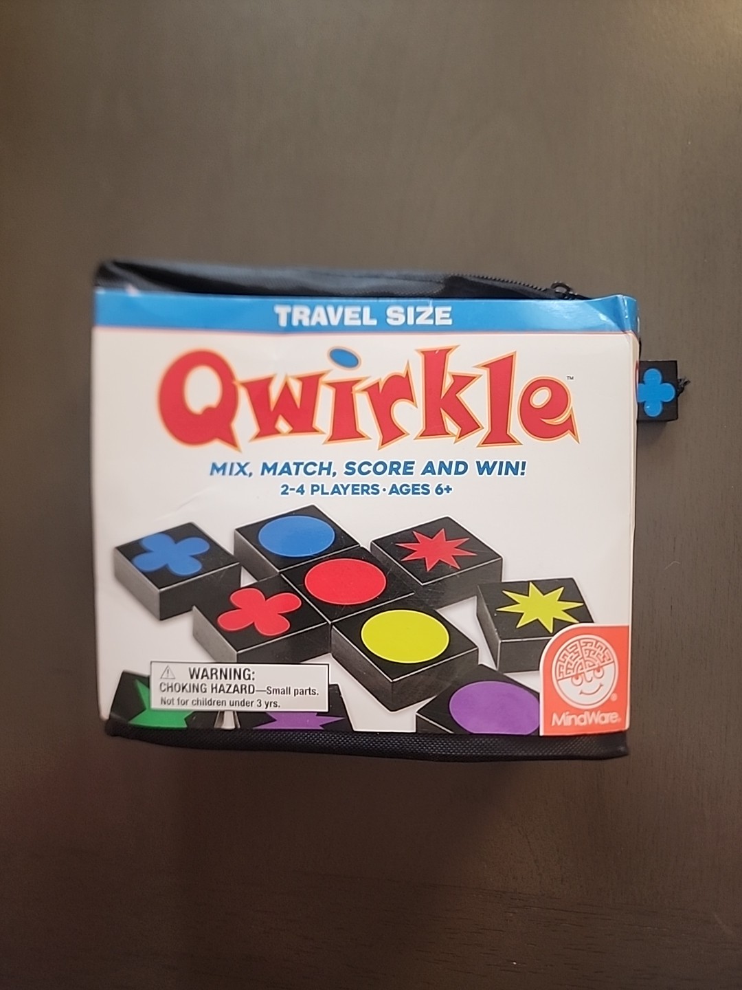 NEW SEALED – MindWare Travel Size Qwirkle – Ages 6+ | 2-4 players