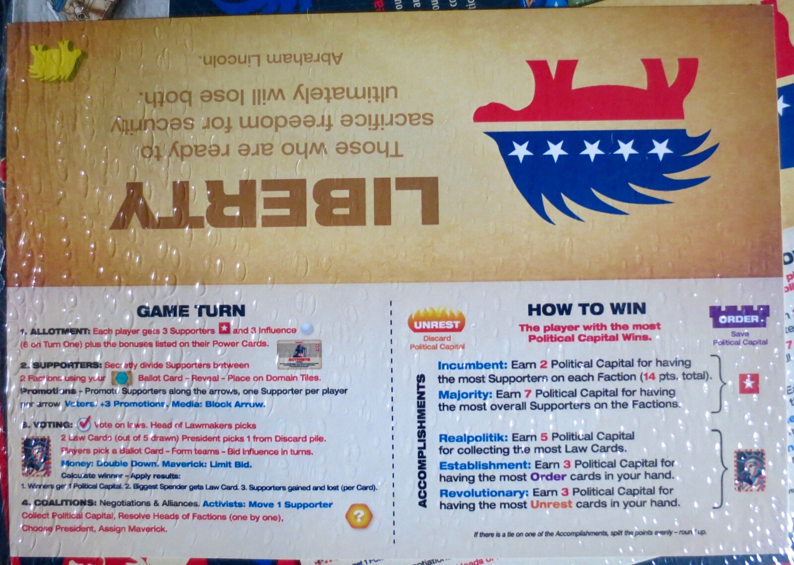 Democracy: Majority Rules with Party Game Package for 5-15 players Free shipping