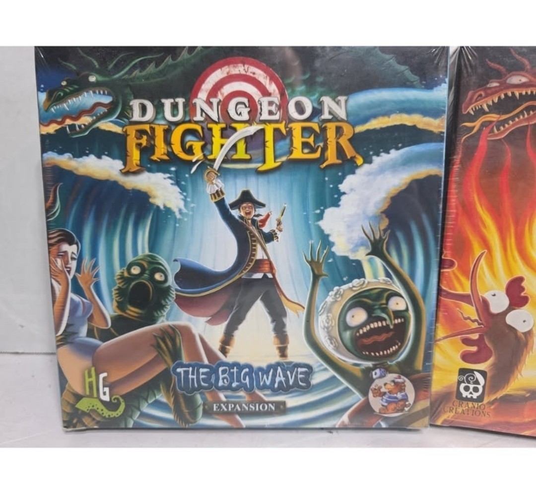 Dungeon Fighter The Big Wave And Fire At Will Expansions Horrible Games Iello