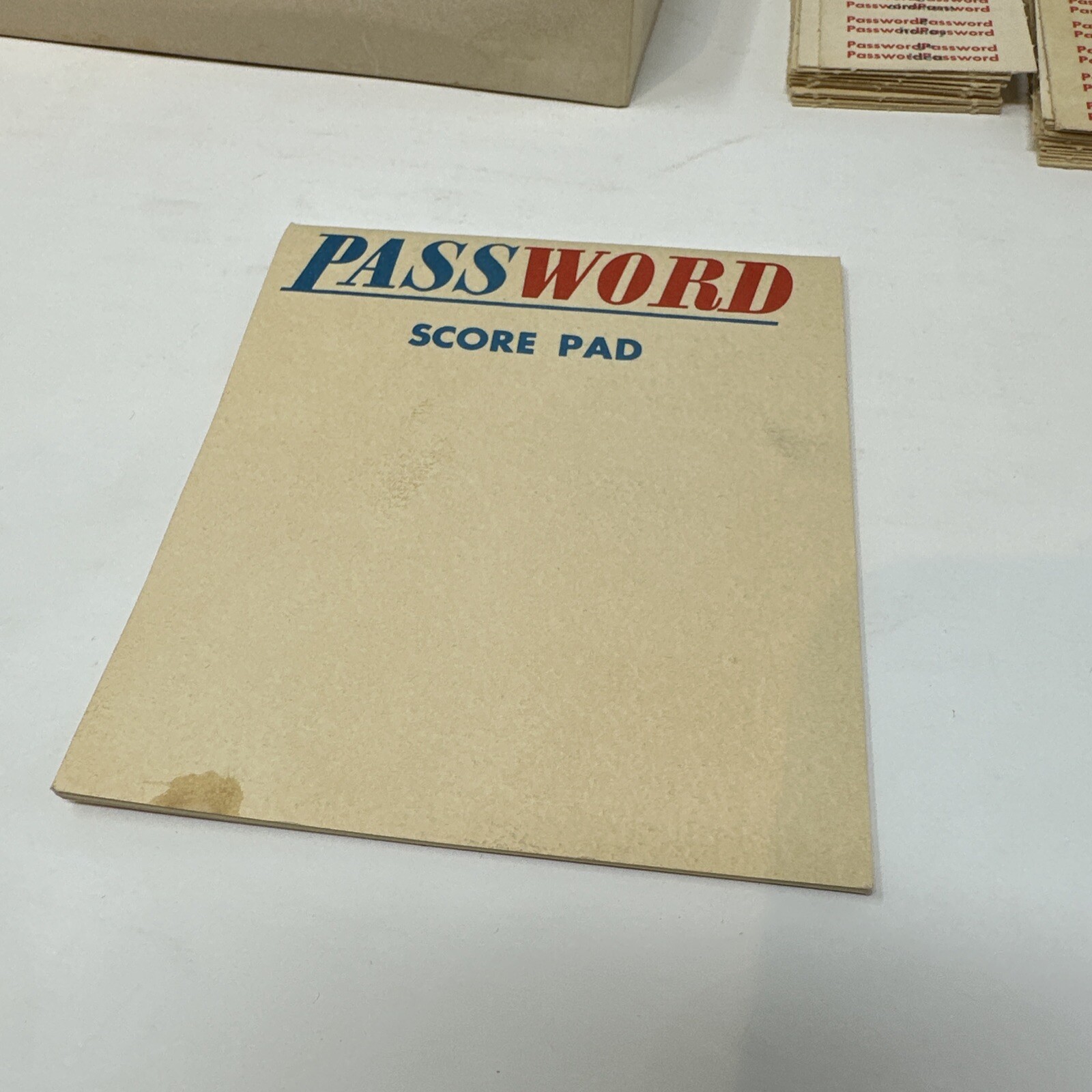 Vintage Password Game 1963 Complete Milton Bradley 4260 USA