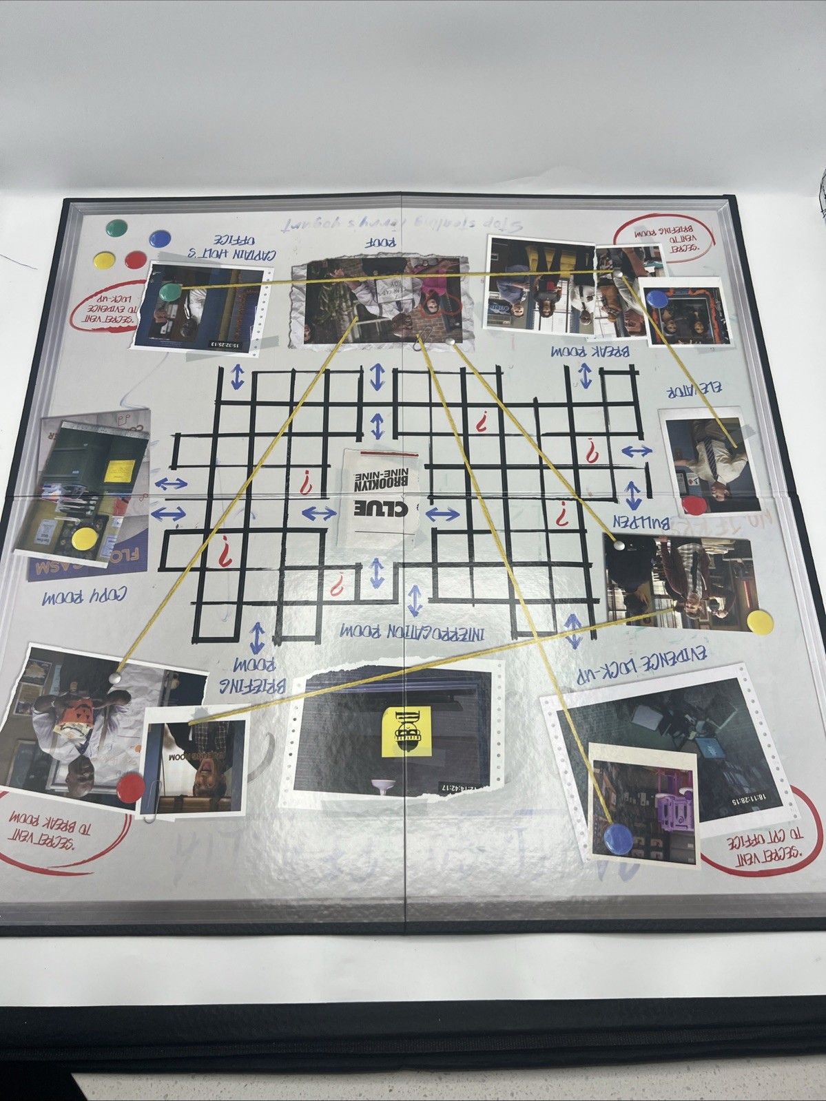 BROOKLYN NINE-NINE CLUE 2021 Hasbro USAopoly Board Game +Complete+