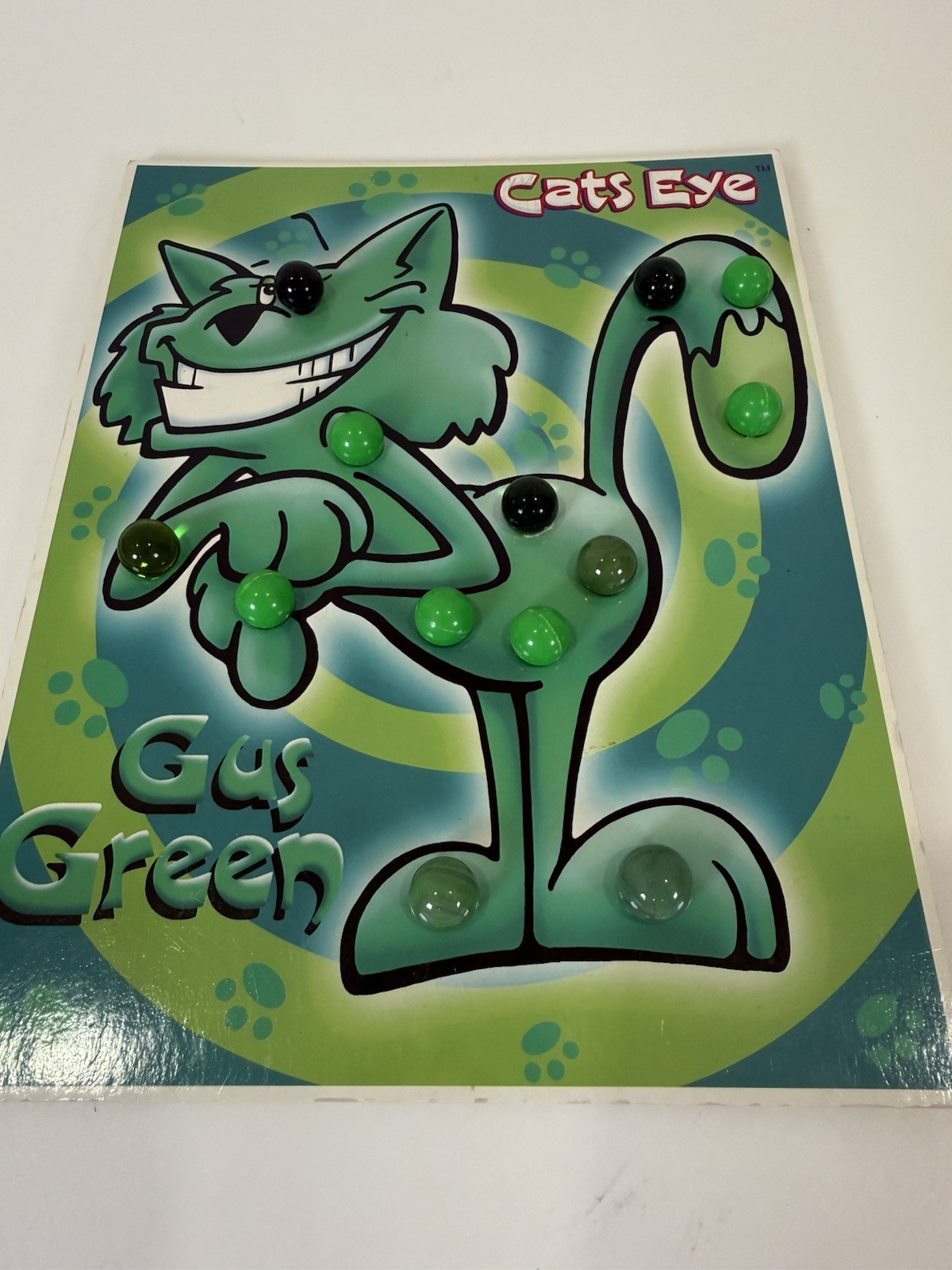 Cats Eye Game by Cadaco 1997 Vintage Board Game Color Matching Incomplete