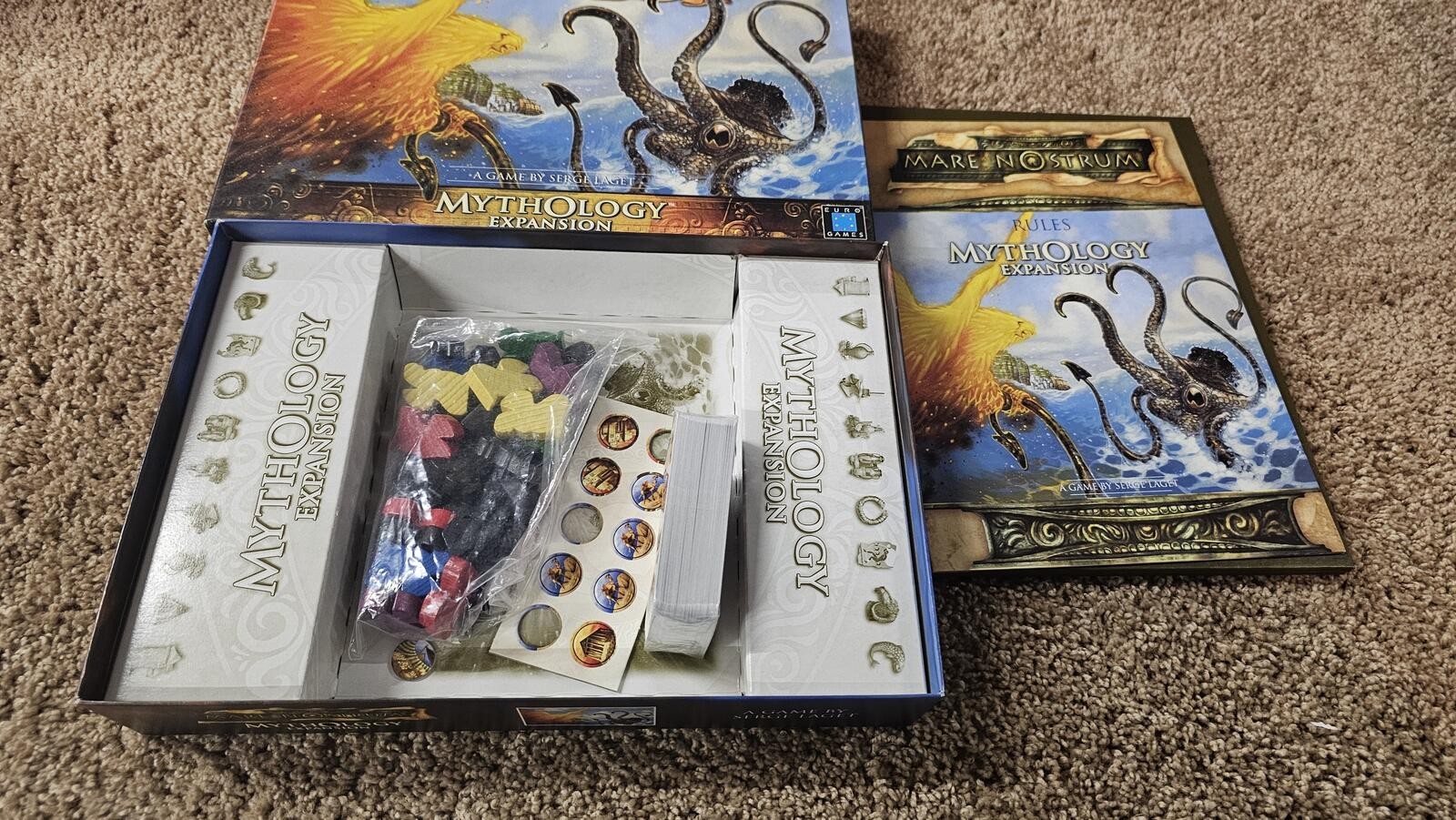 Mare Nostrum with Mythology expansion + Free game