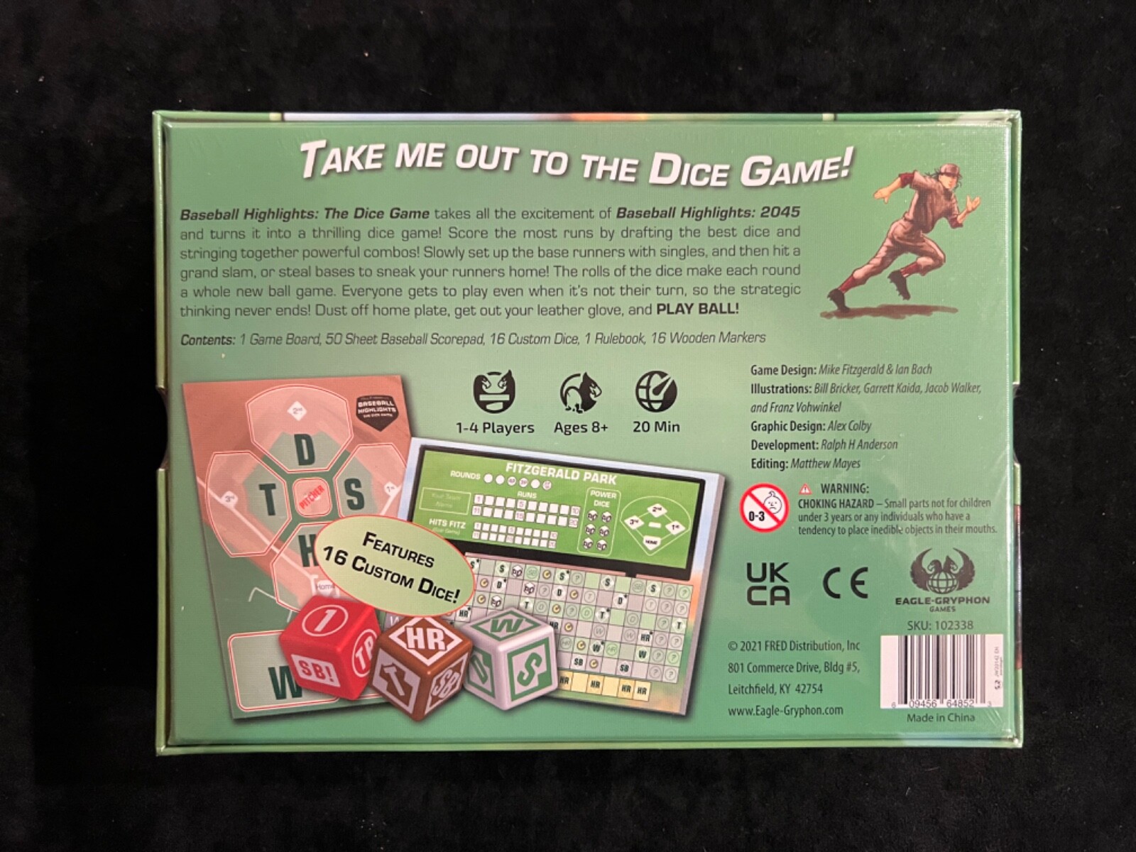 Baseball Highlights the Dice Game (English Edition) NEW IN SHRINK
