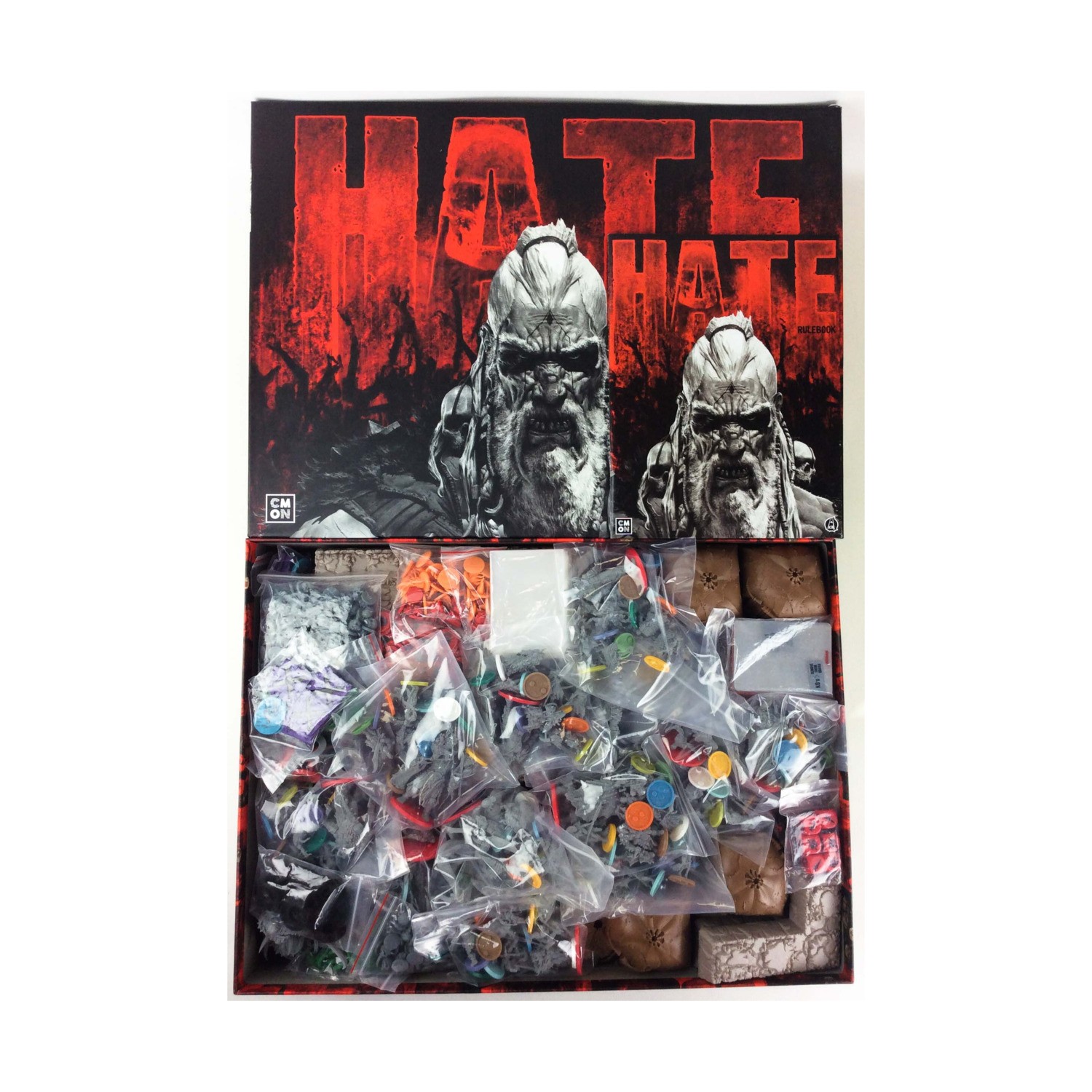 CMON Hate Hate Collection #1 – Base Game + 5 Expansions! VG+/NM