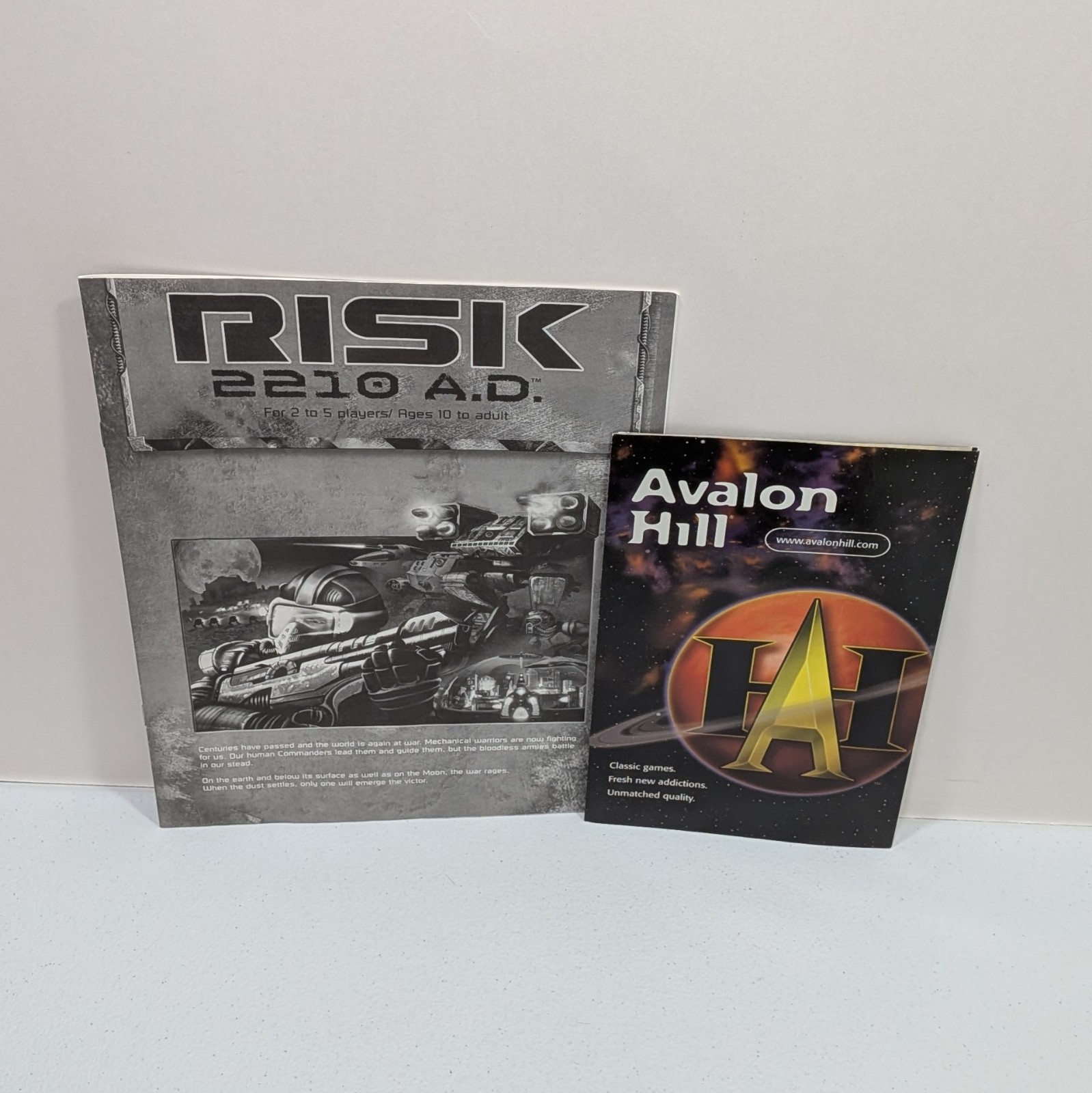 Avalon Hill Risk 2210 AD Game Global Domination 100% Complete 2001