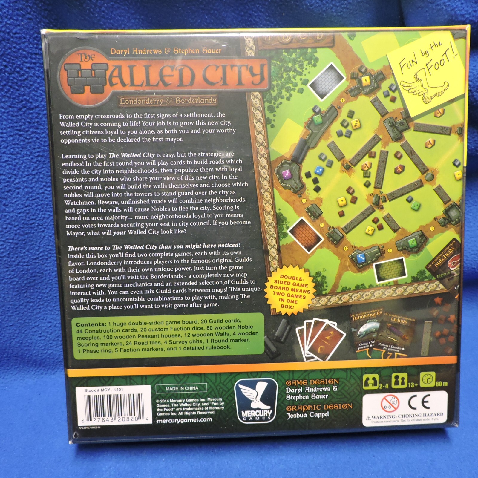 NEW Mercury Games The Walled City-Londonderry & Borderlands