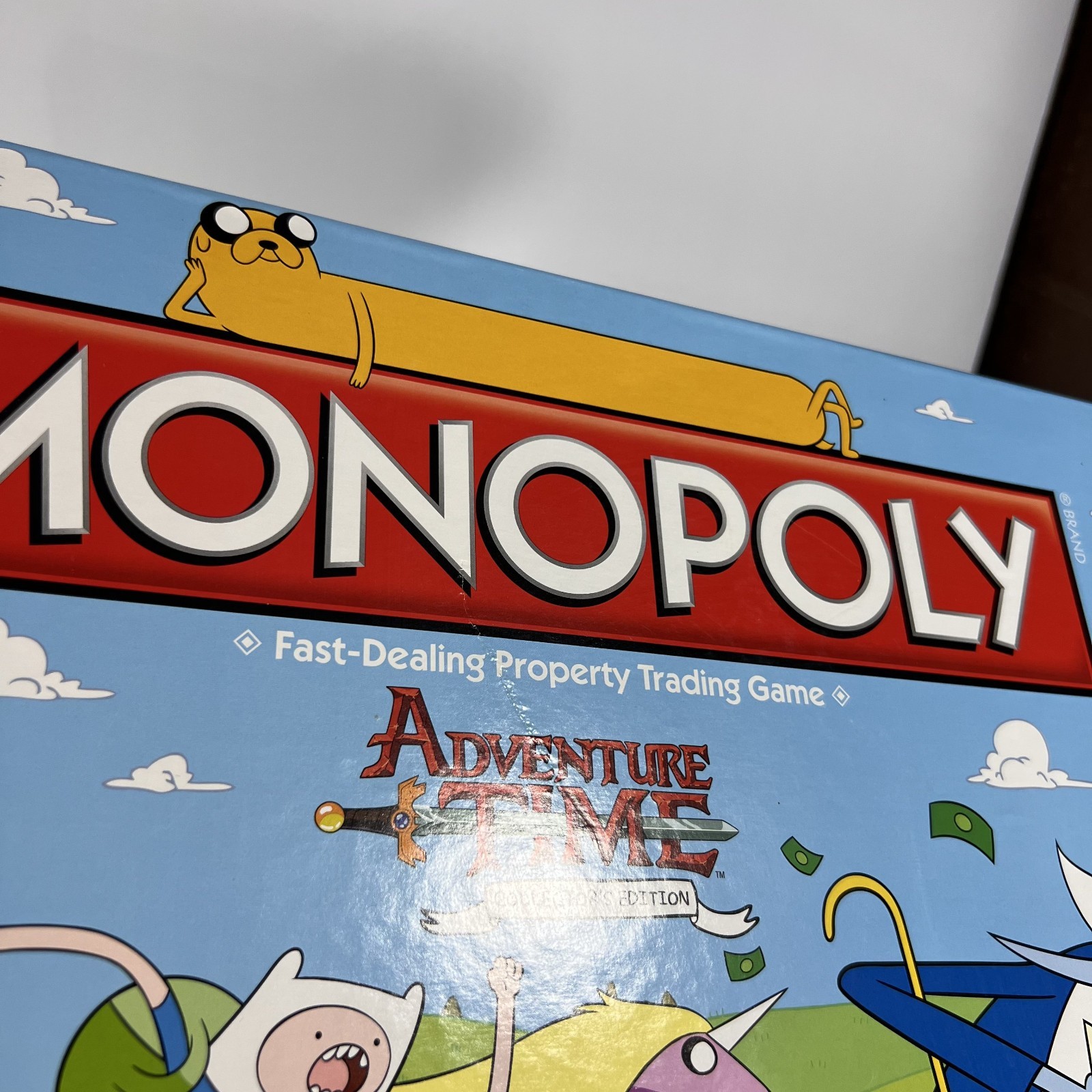 Monopoly Adventure Time Collector’s Edition Board Game Cartoon Network COMPLETE