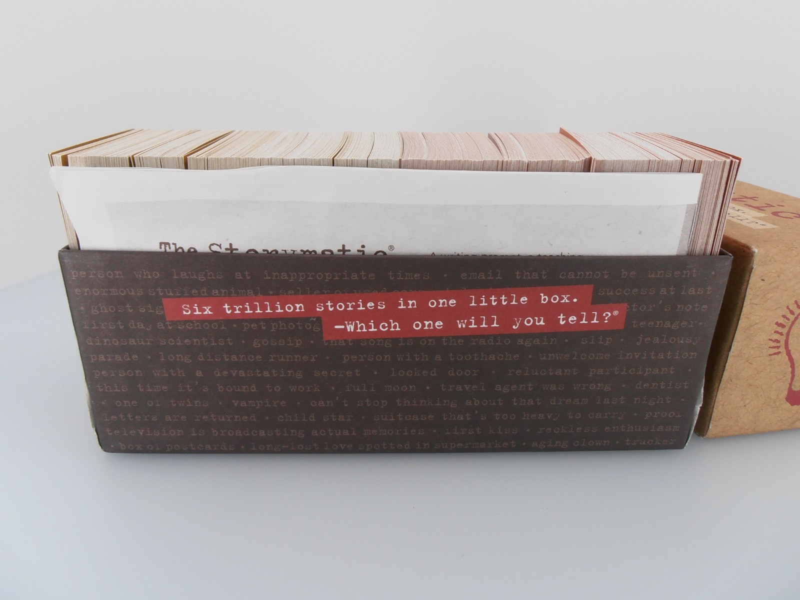 The Storymatic 2004 6 Trillion Stories Writing Prompt Teaching Tool 500+ Cards