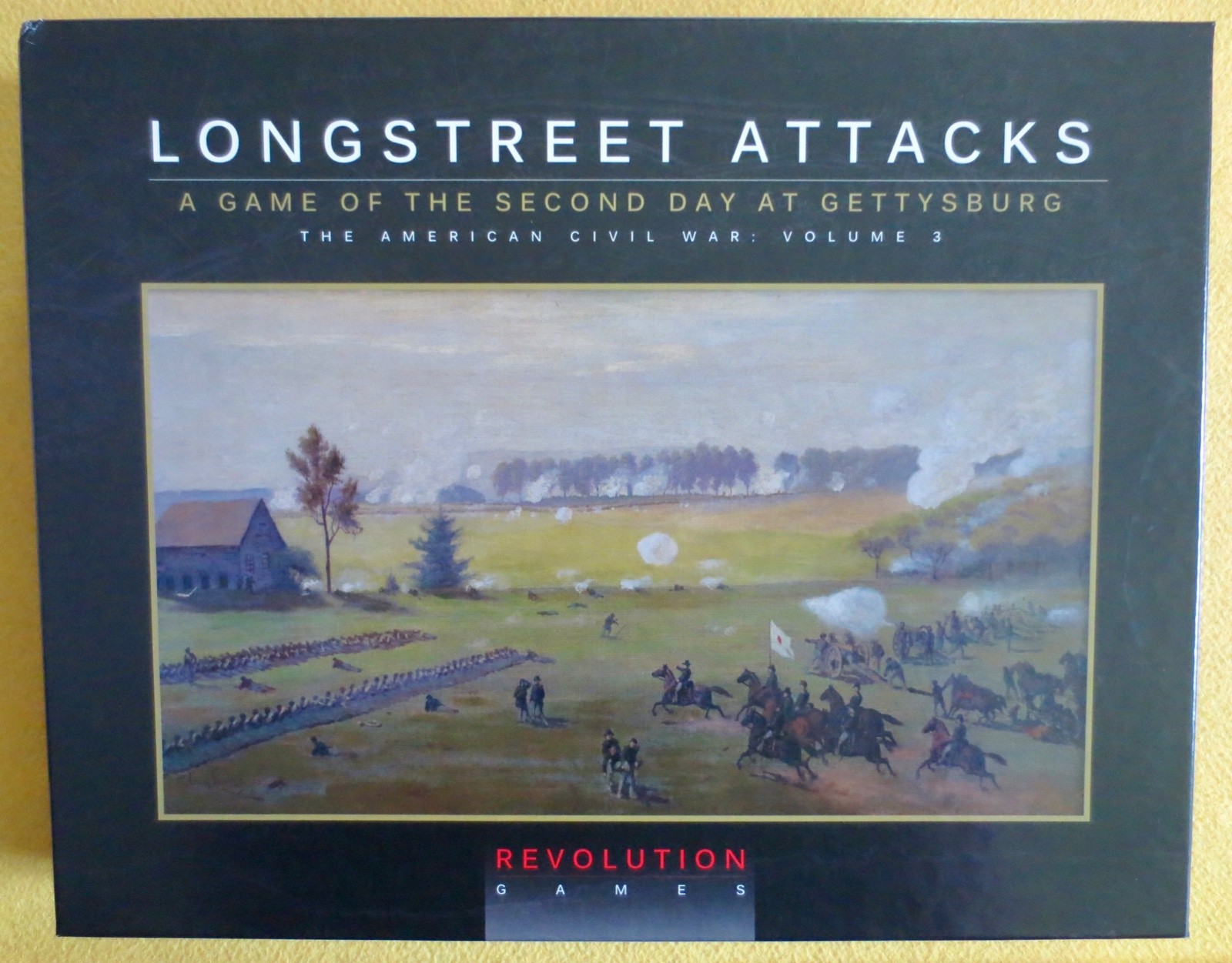 Longstreet Attacks: The Second Day at Gettysburg 2018 Revolution Games unpunched