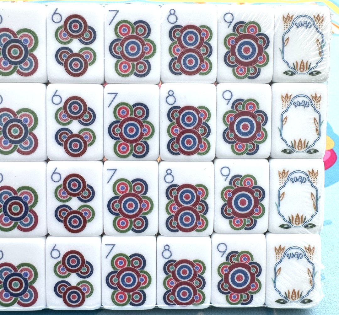 SIERRA 4 Layer Acrylic Mahjong Tiles Full American Set 160 Tiles US SELLER! NEW!