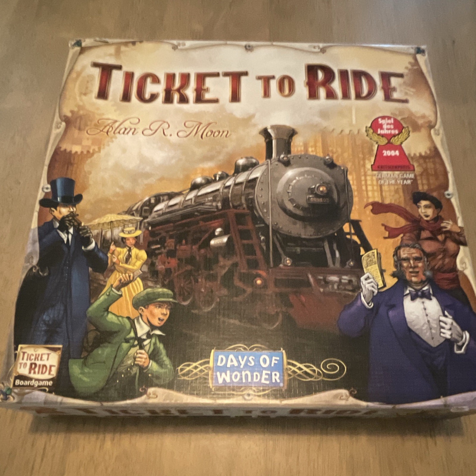 Days of Wonder Ticket to Ride Train Board Game Spiel des Jahres 2004 DO7201