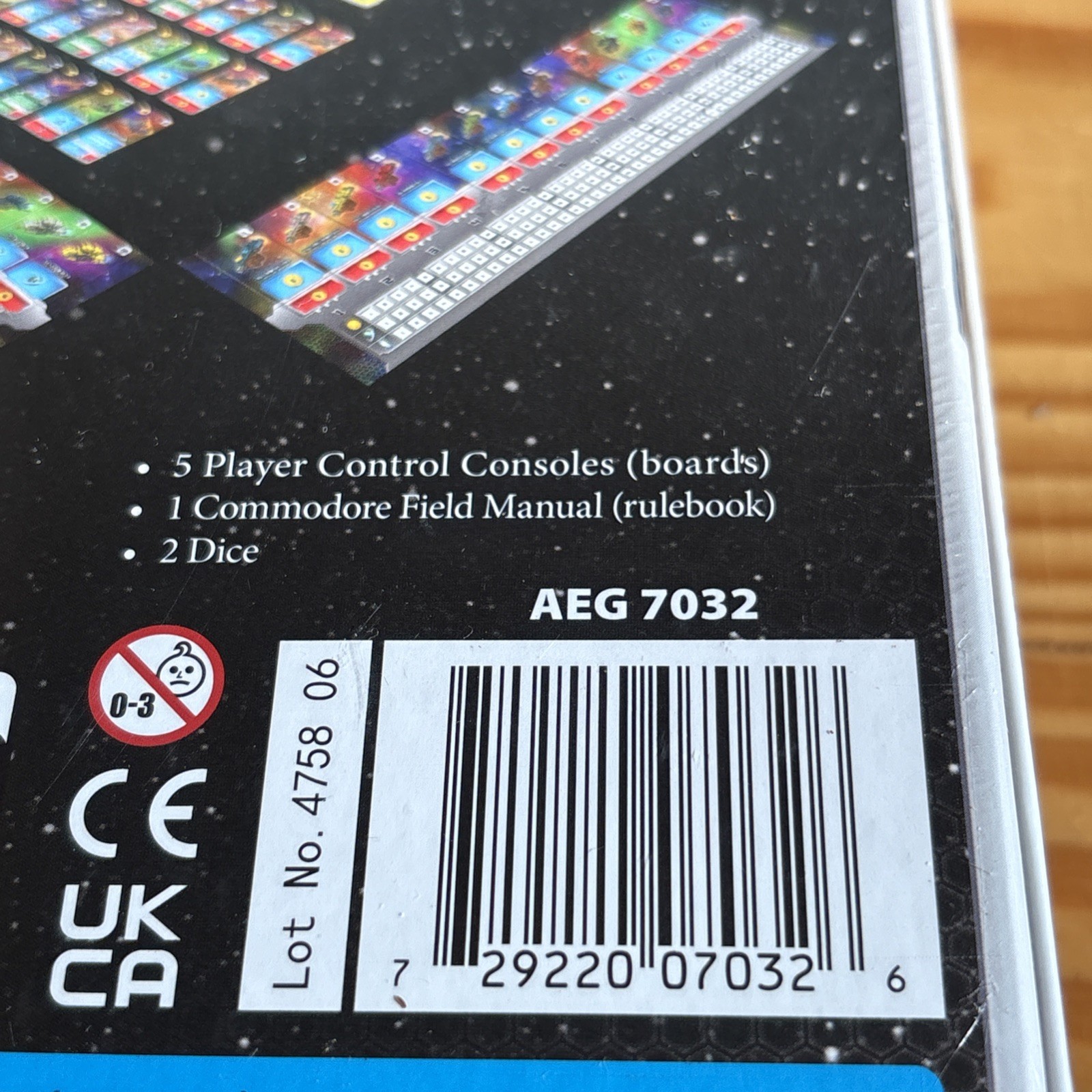 Space Base Dice Board Game by AEG Intergalatic Fleet & John D Clair New