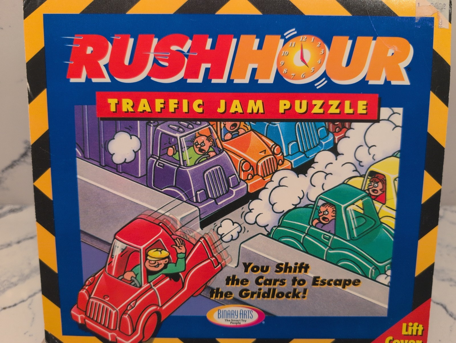 VINTAGE Rush Hour COMPLETE Binary Arts 1996 Strategy Thinking Puzzles Challenges