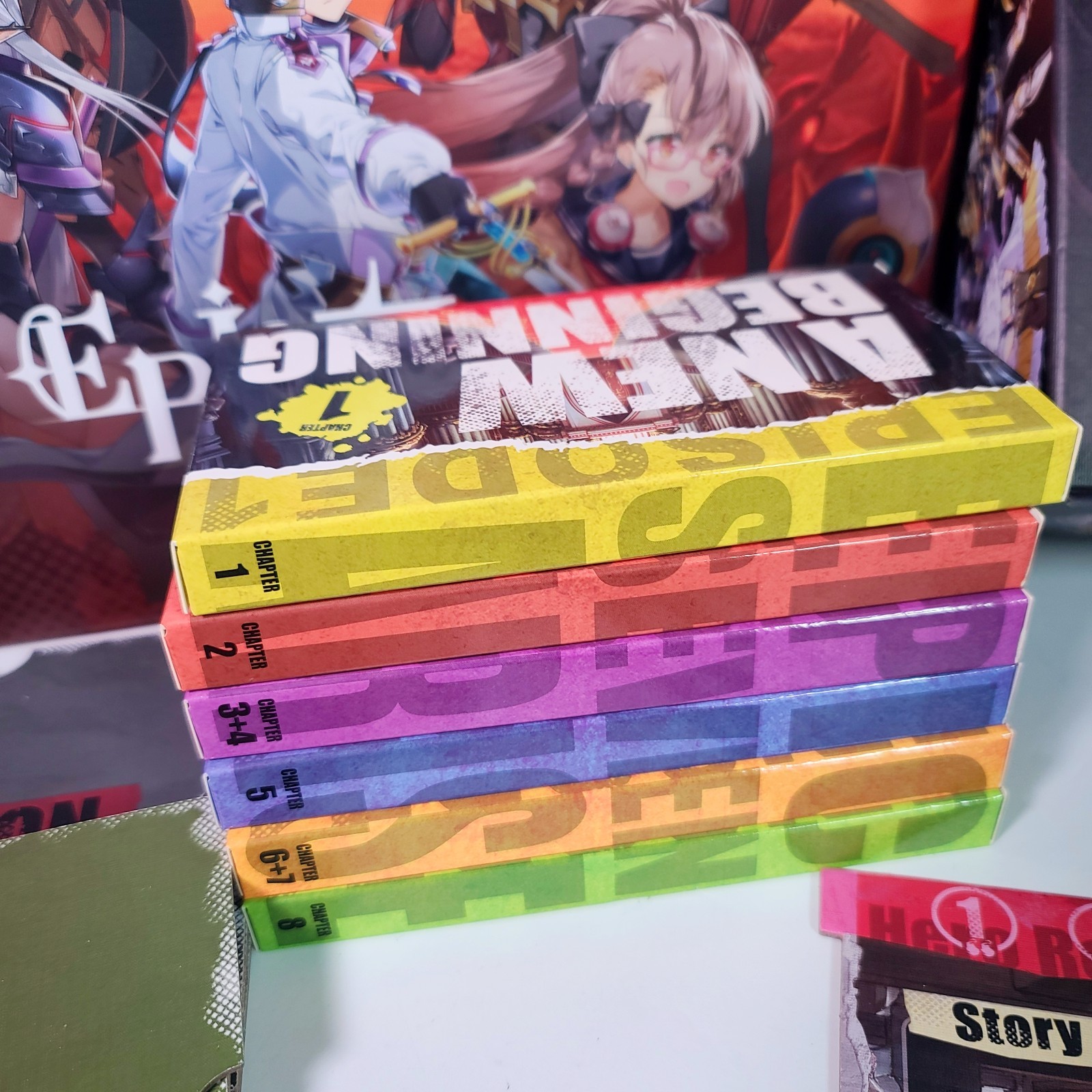 Epic 7 Seven Arise The Board Game Complete Core Box Tabletop Farside Games Anime