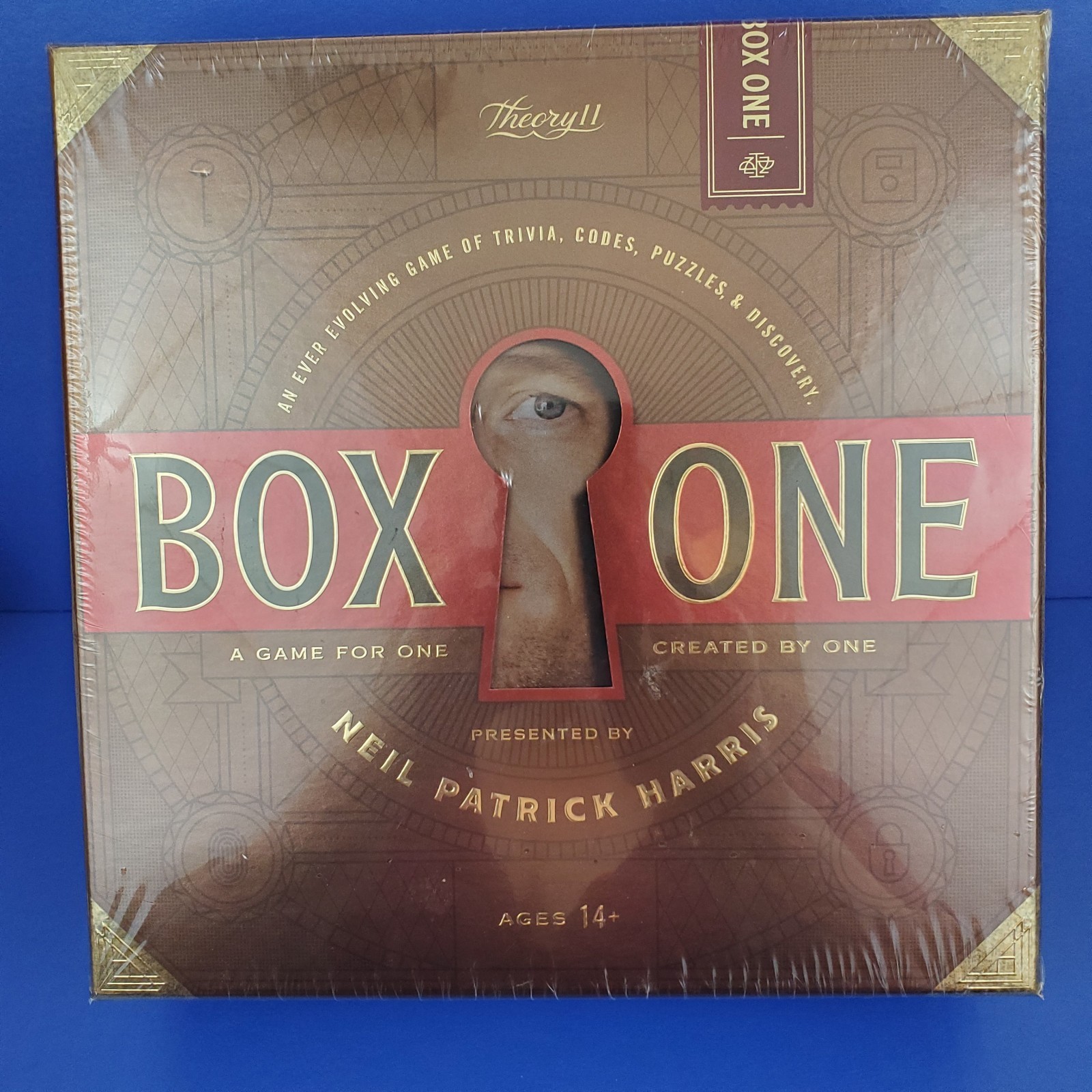 BOX ONE Board Game Neil Patrick Harris Theory 11 Strategy BRAND NEW SEALED