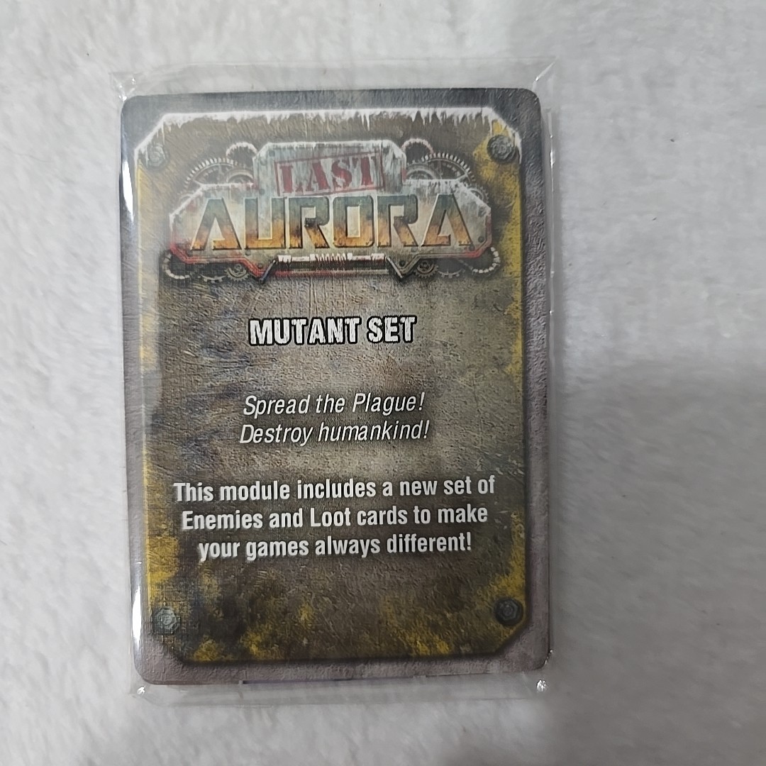 Last Aurora Base Game + Project Athena + Miniatures + Mutant Set (UNOPENED)