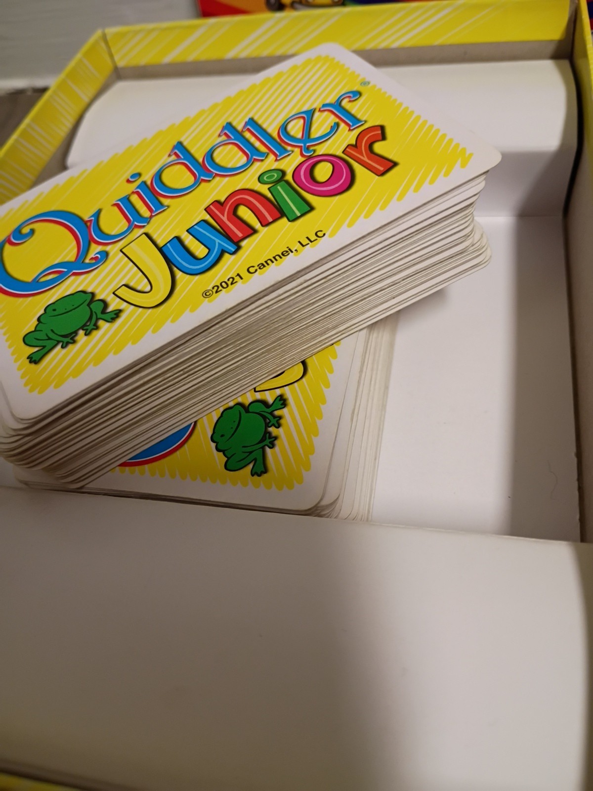 Quiddler Junior Set Enterprises Inc Game Complete Set Enterprises EUC
