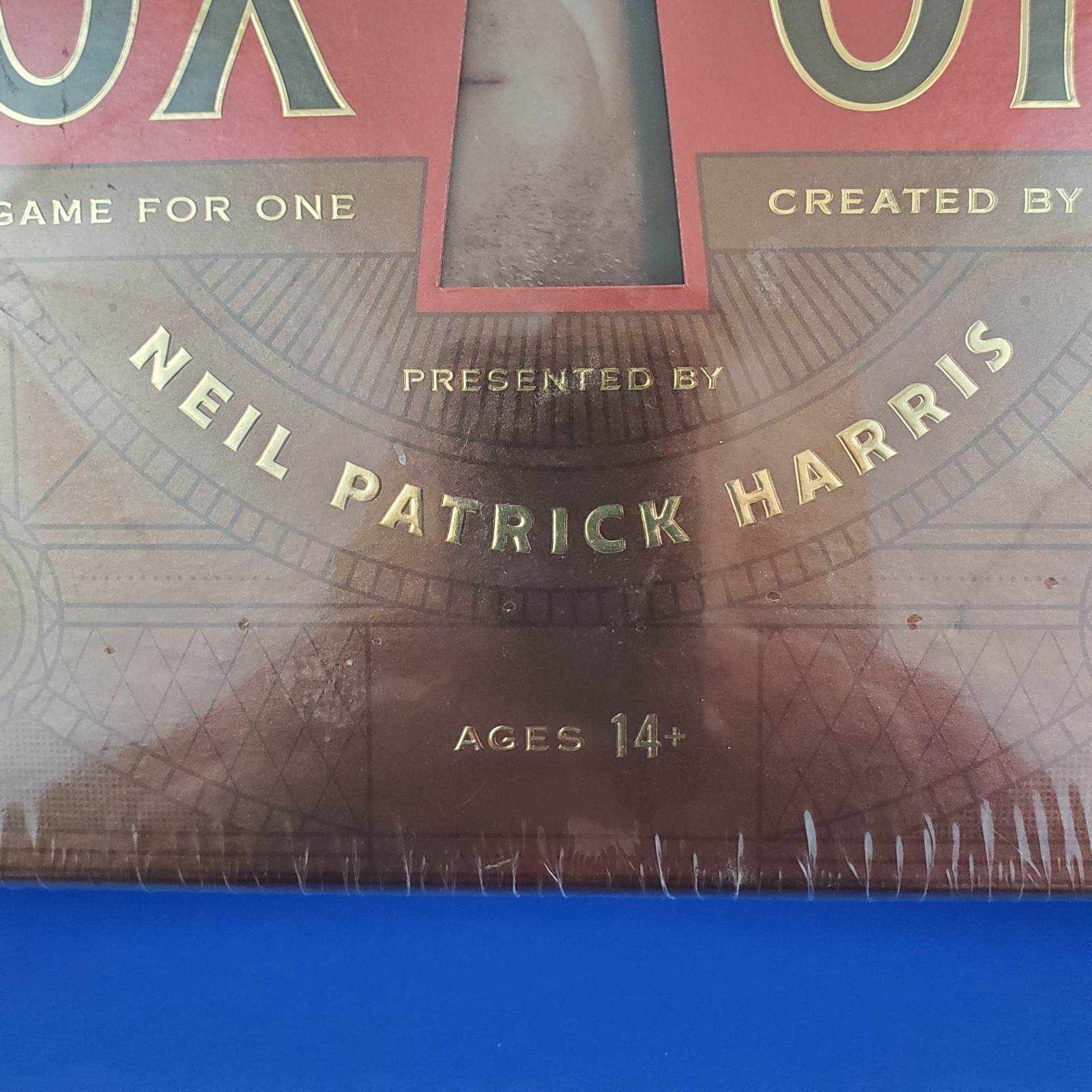 BOX ONE Board Game Neil Patrick Harris Theory 11 Strategy BRAND NEW SEALED