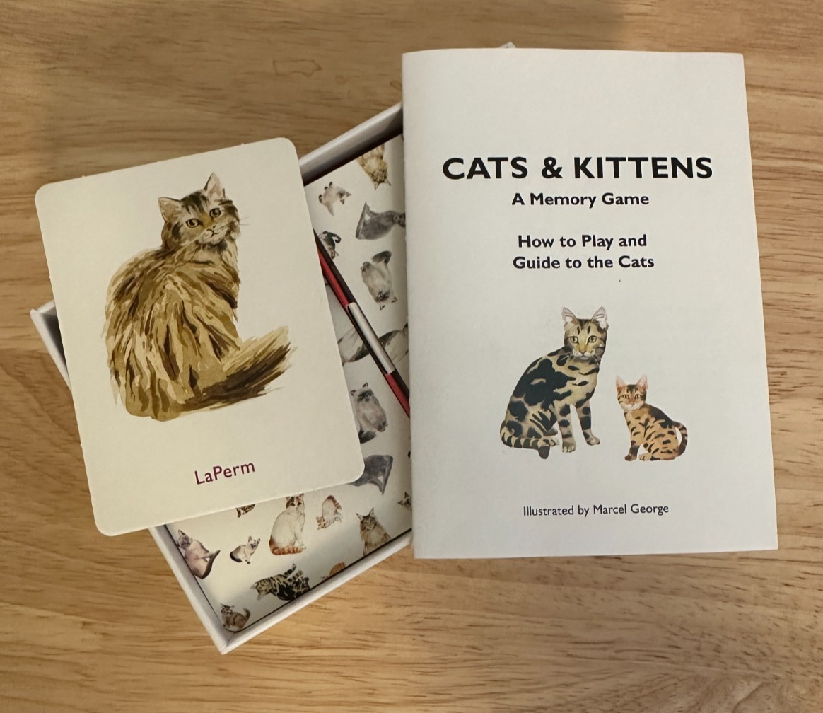 Cats & Kittens : A Memory Game, Game by Marcel George 2018, Opened but not used
