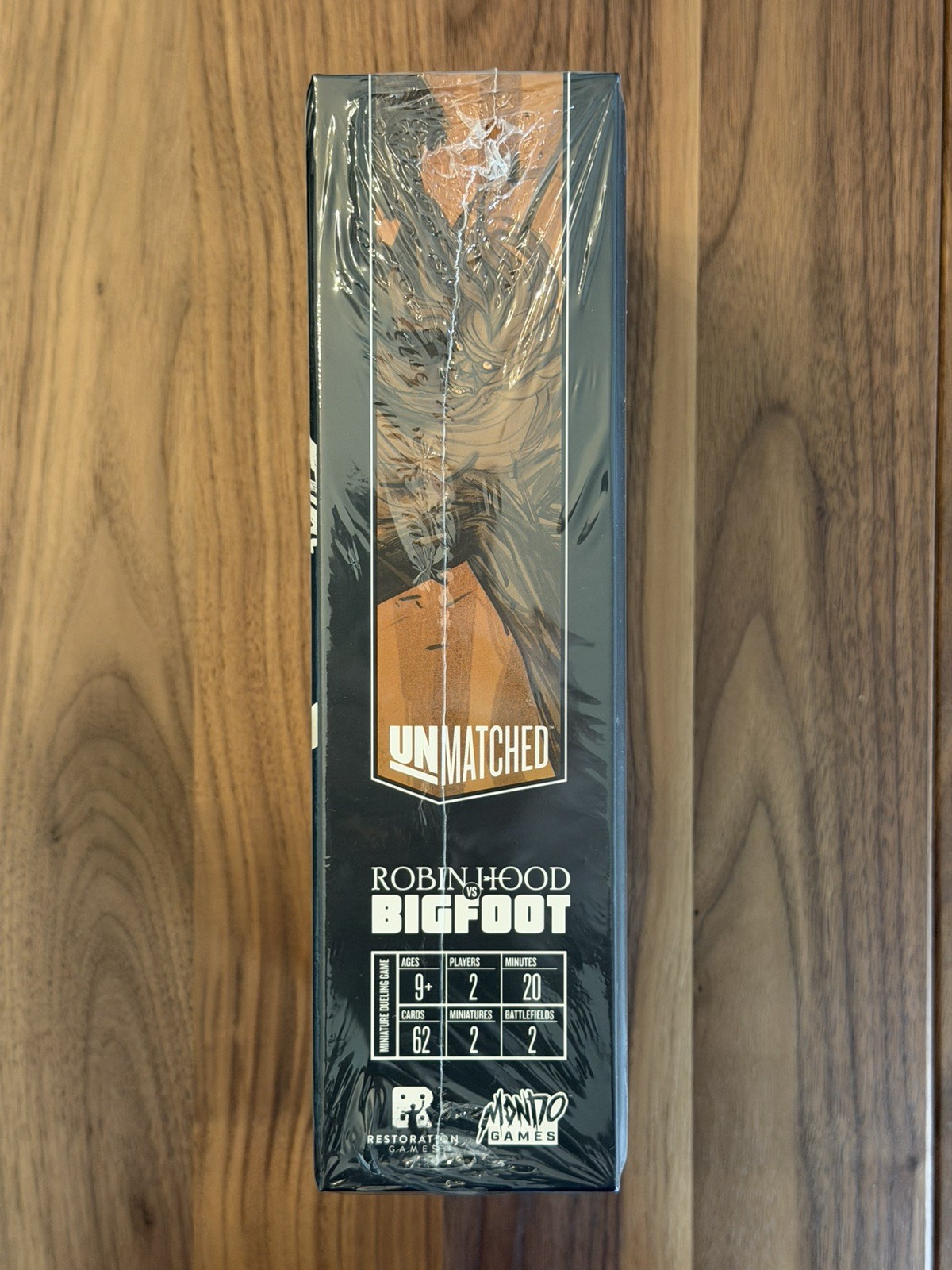 Unmatched: Robin Hood vs Bigfoot • Restoration / Mondo Games • Factory Sealed